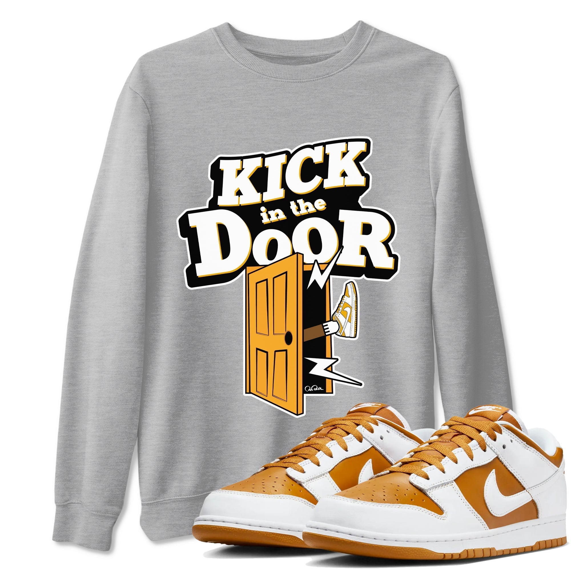 Kick In The Door snkmatch Tees - Dunk Dark Curry