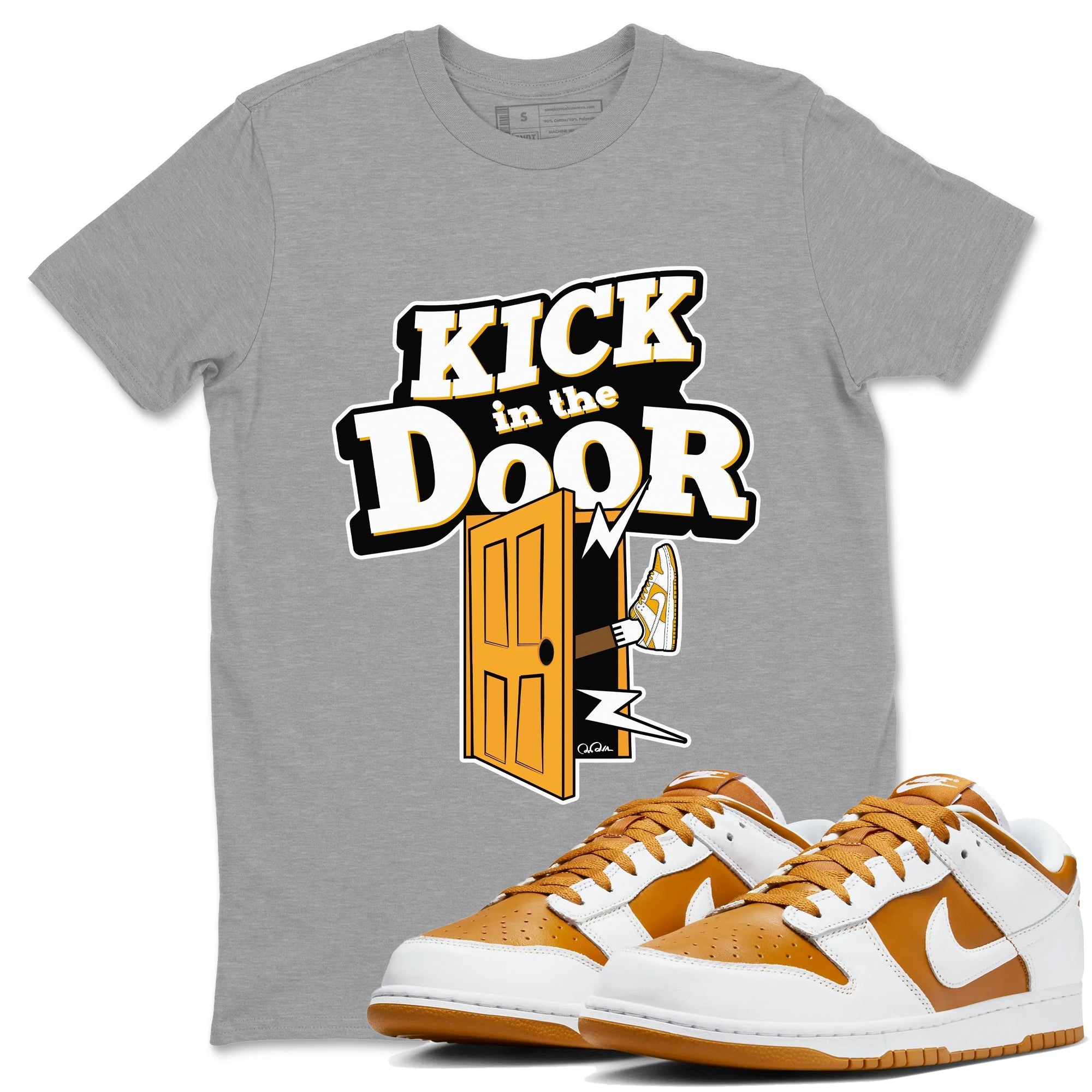 Kick In The Door snkmatch Tees - Dunk Dark Curry