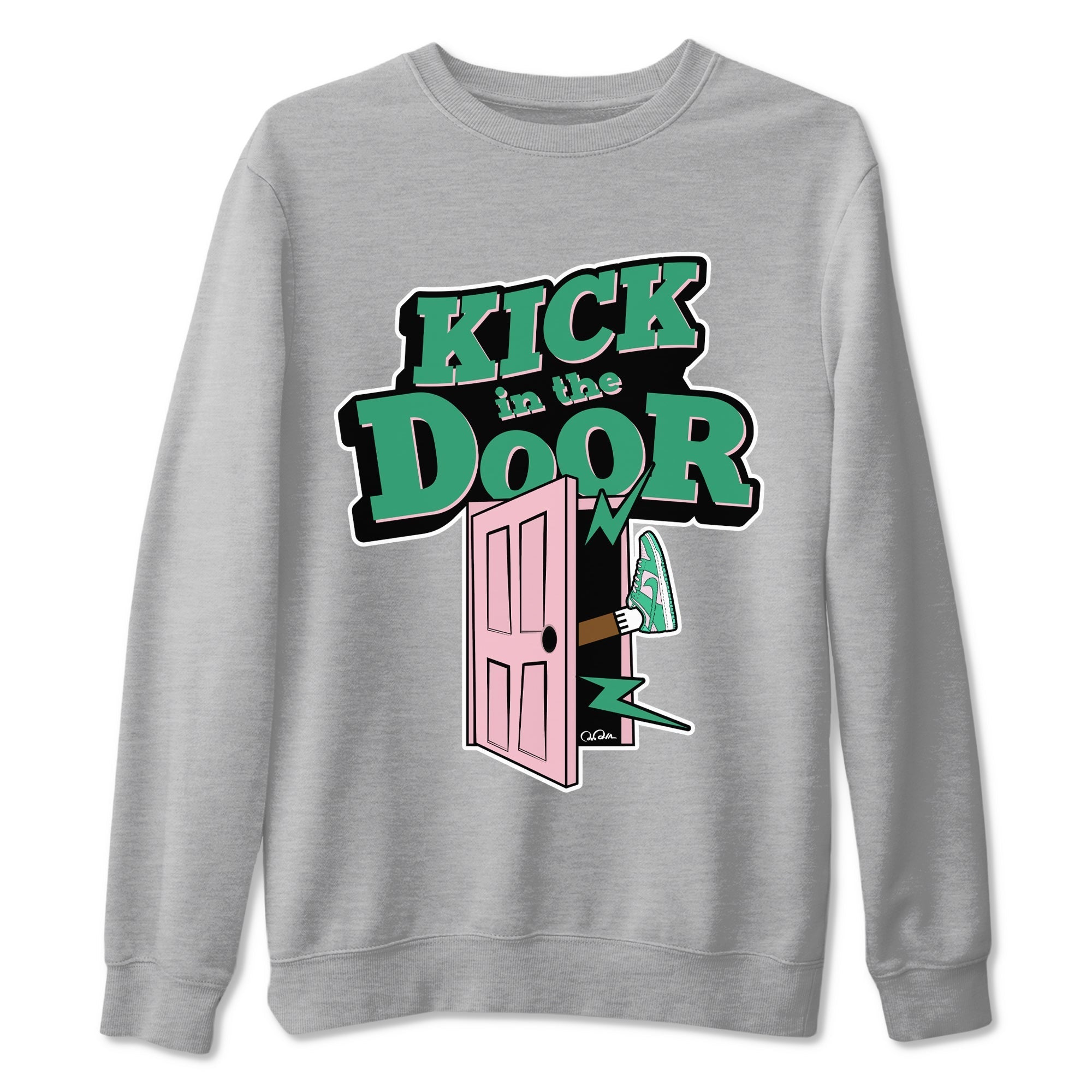 Kick In The Door snkmatch Tees - Dunk Medium Soft Pink Malachite