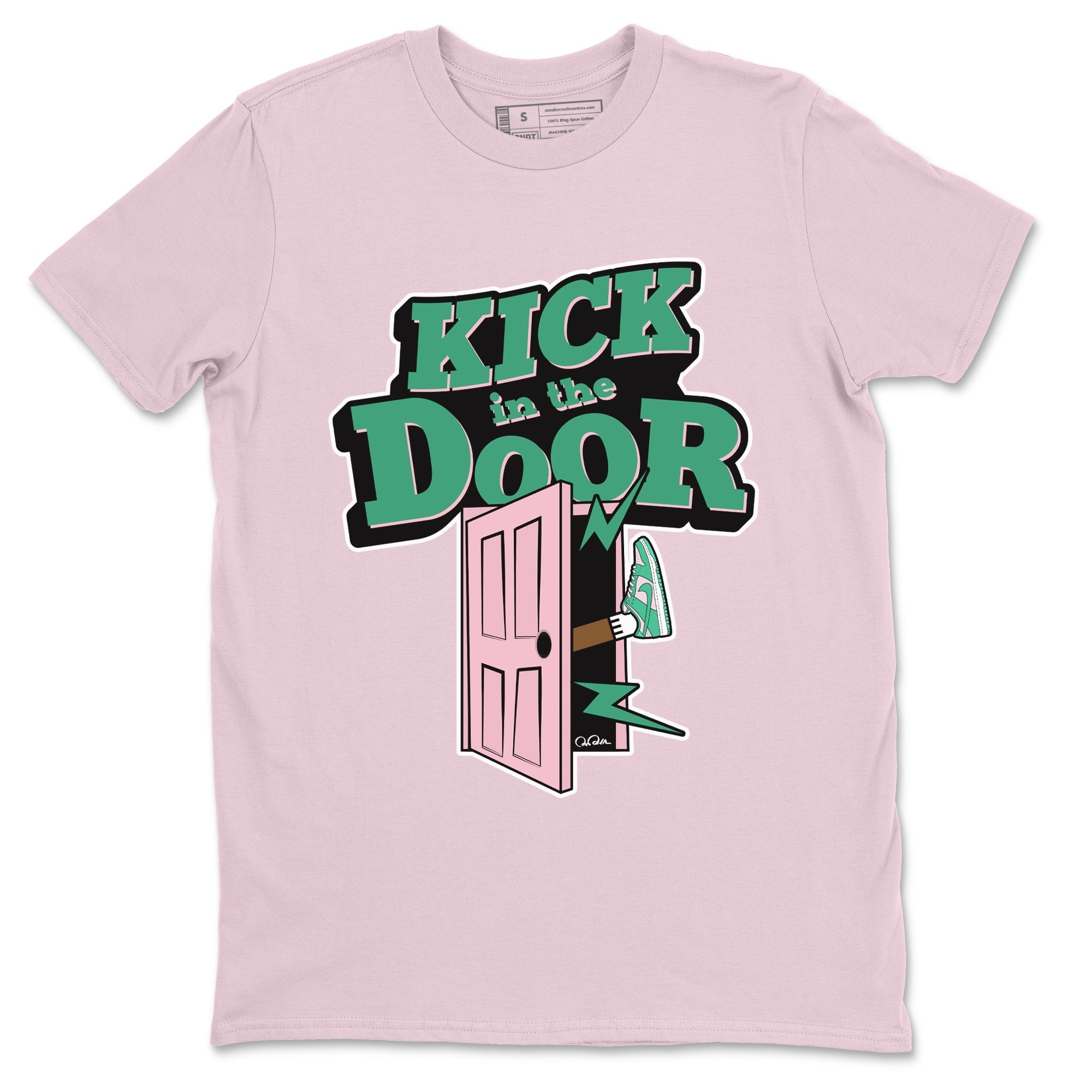 Kick In The Door snkmatch Tees - Dunk Medium Soft Pink Malachite