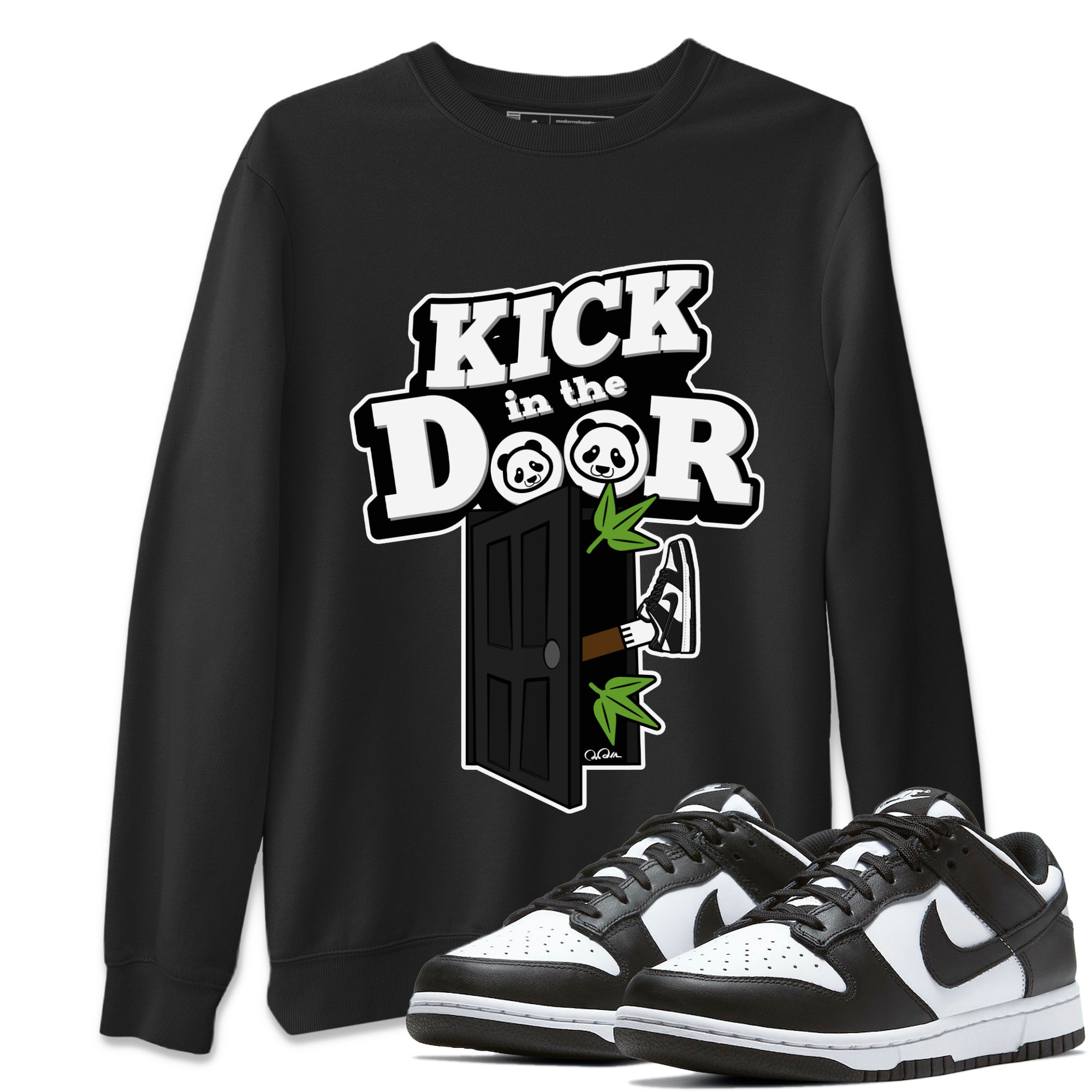 Kick In The Door Unisex Tops - Dunk Panda
