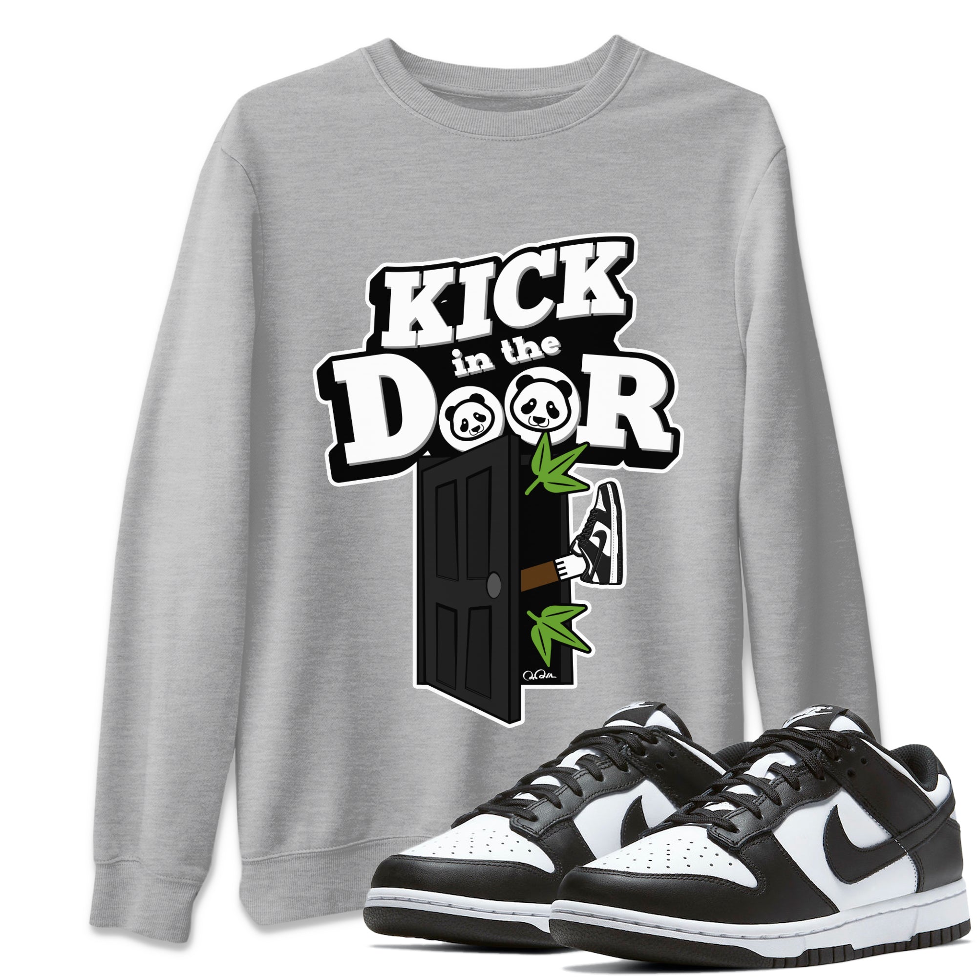 Kick In The Door Unisex Tops - Dunk Panda