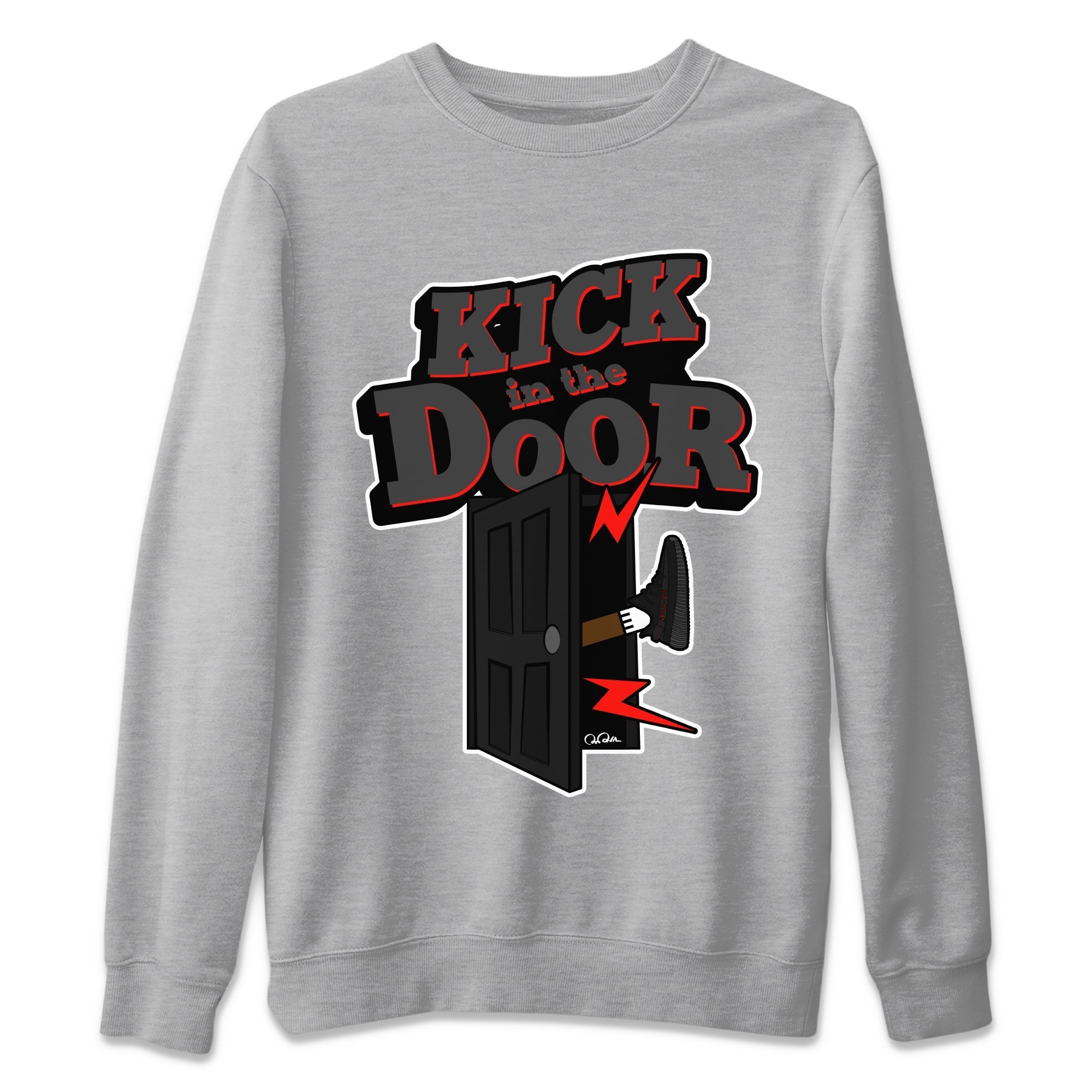Kick In The Door snkmatch Tee - Yeezy 350 Bred