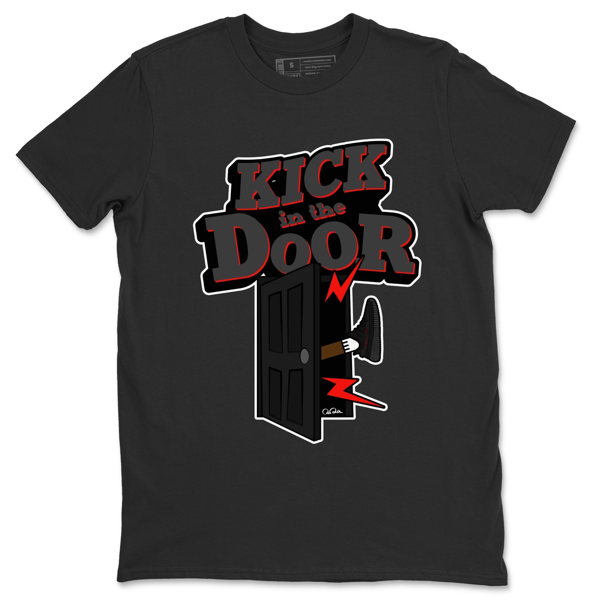 Kick In The Door snkmatch Tee - Yeezy 350 Bred