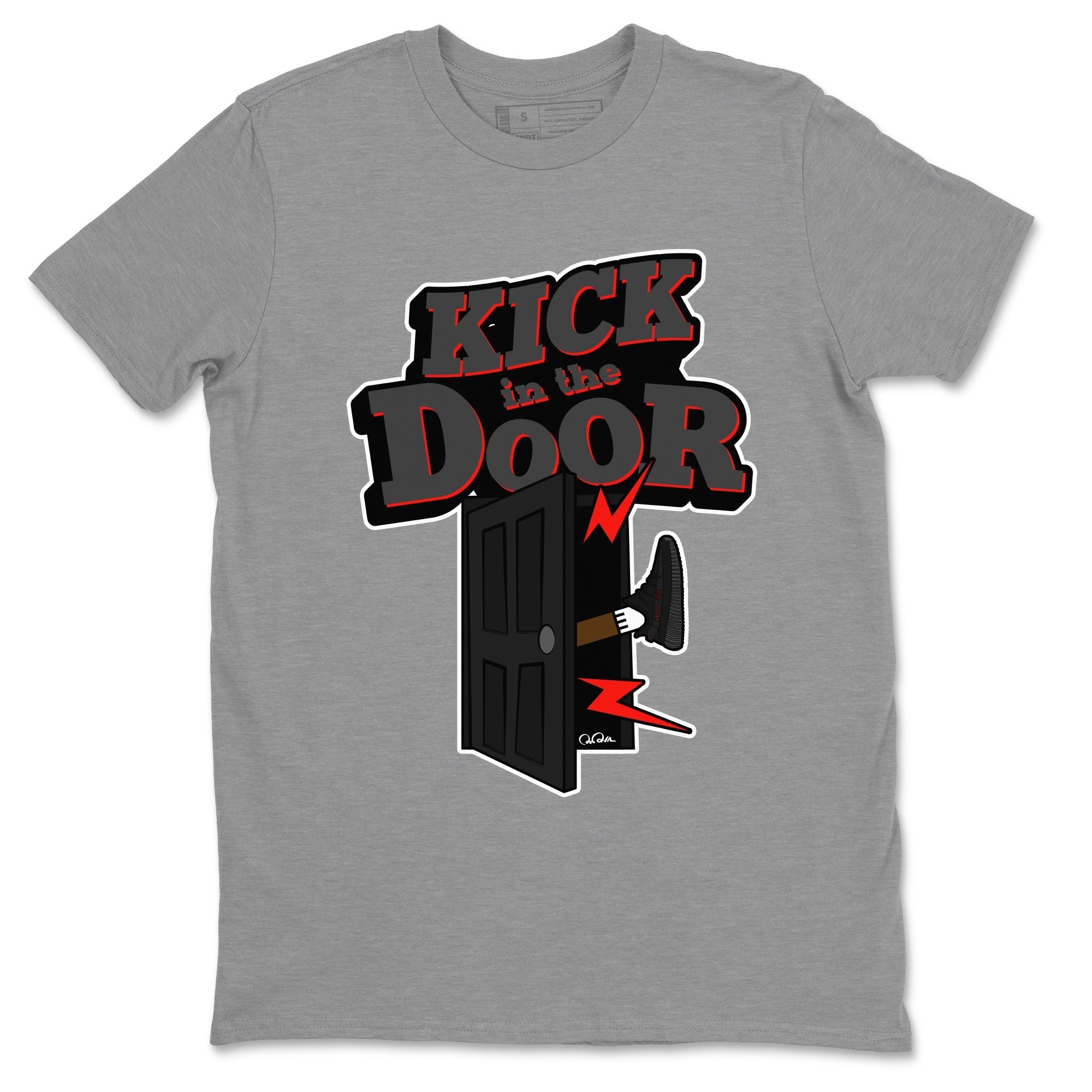 Kick In The Door snkmatch Tee - Yeezy 350 Bred