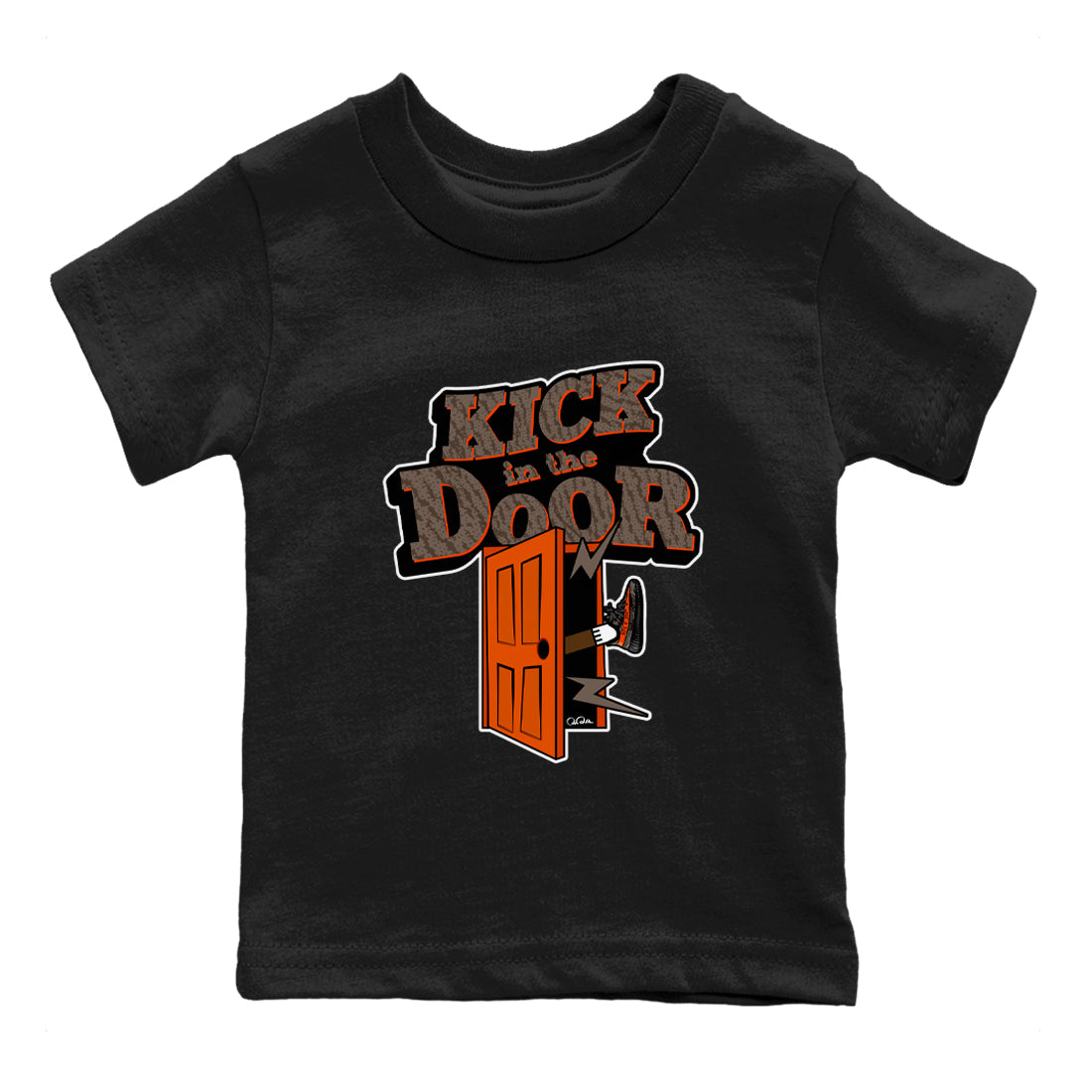 Kick In The Door snkmatch Tee Kids - Yeezy 350 Carbon Beluga
