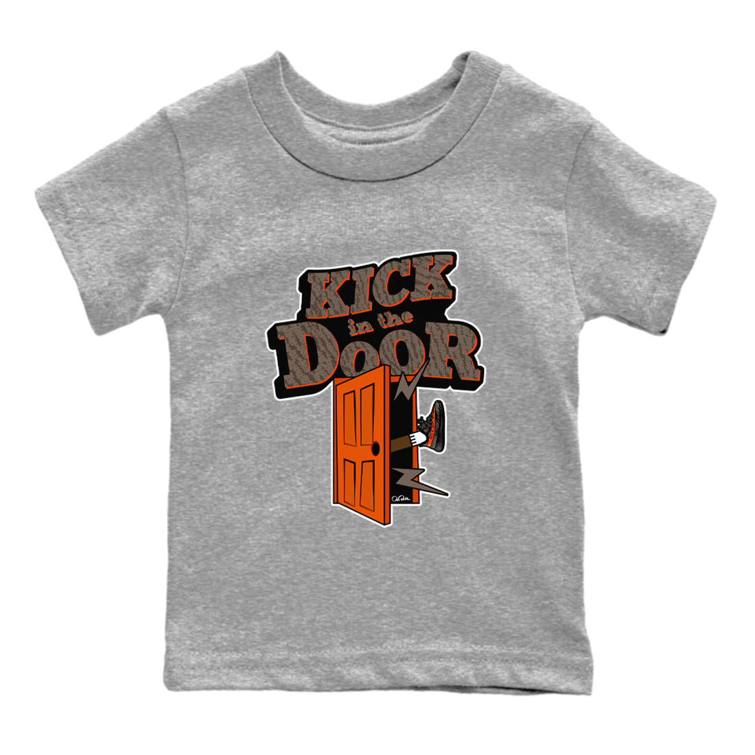 Kick In The Door snkmatch Tee Kids - Yeezy 350 Carbon Beluga