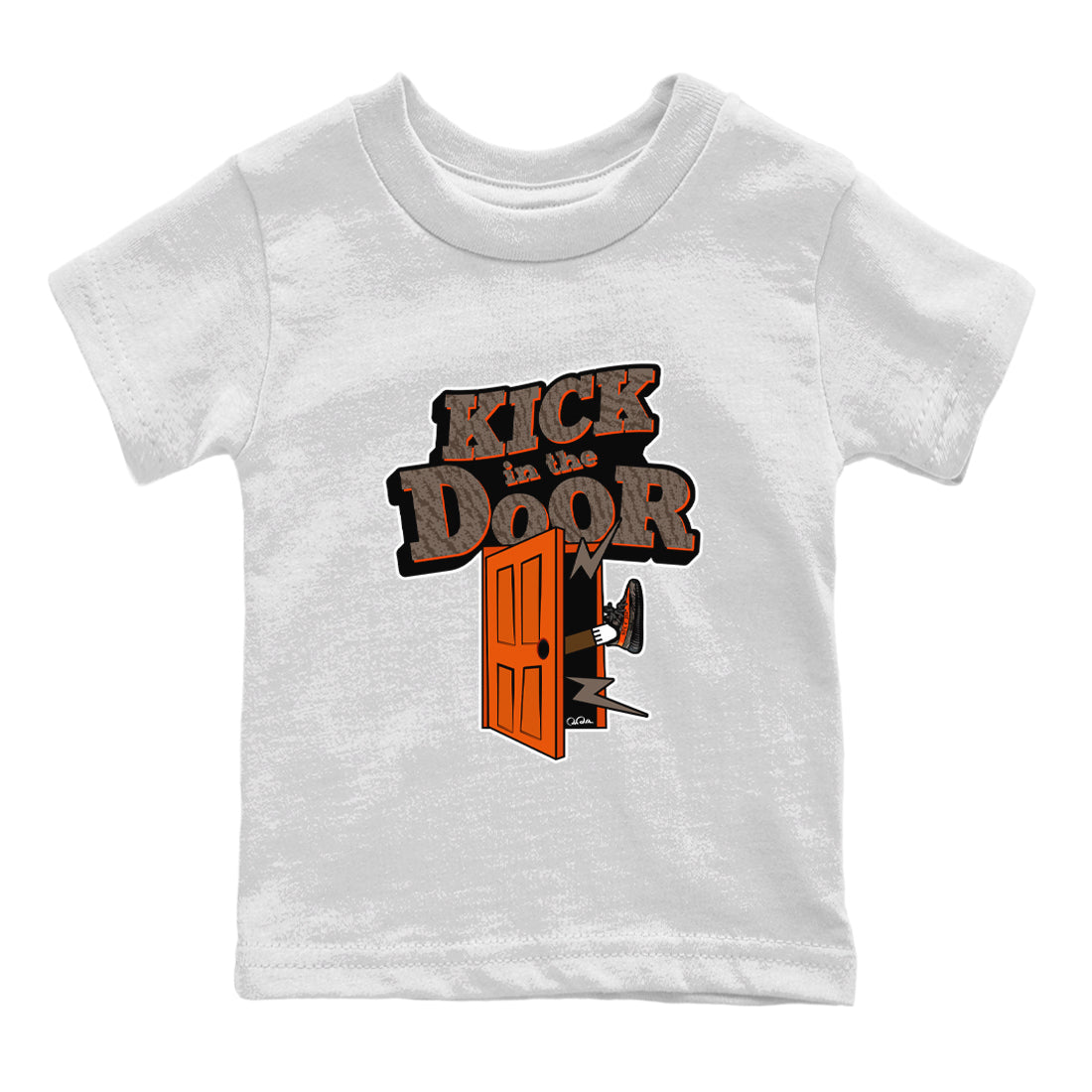 Kick In The Door snkmatch Tee Kids - Yeezy 350 Carbon Beluga