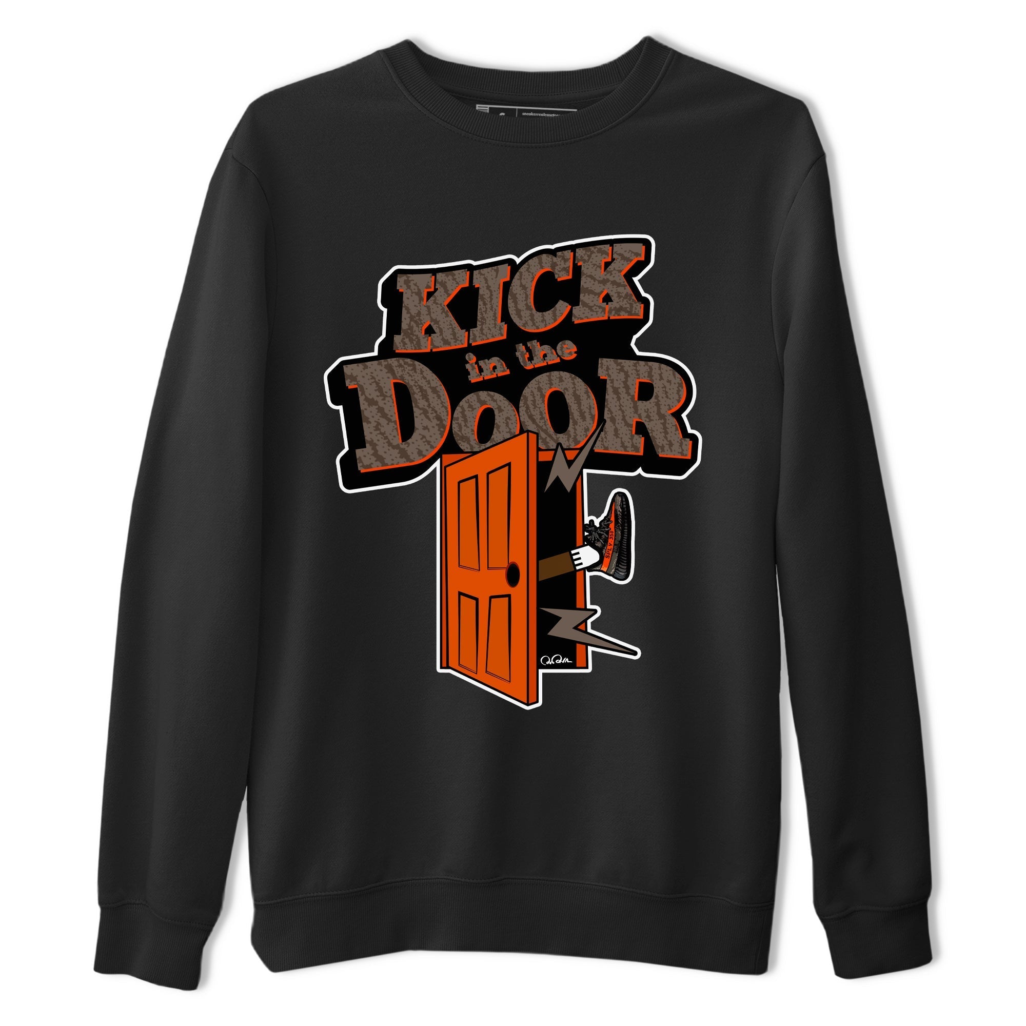 Kick In The Door snkmatch Tee - Yeezy 350 Carbon Beluga