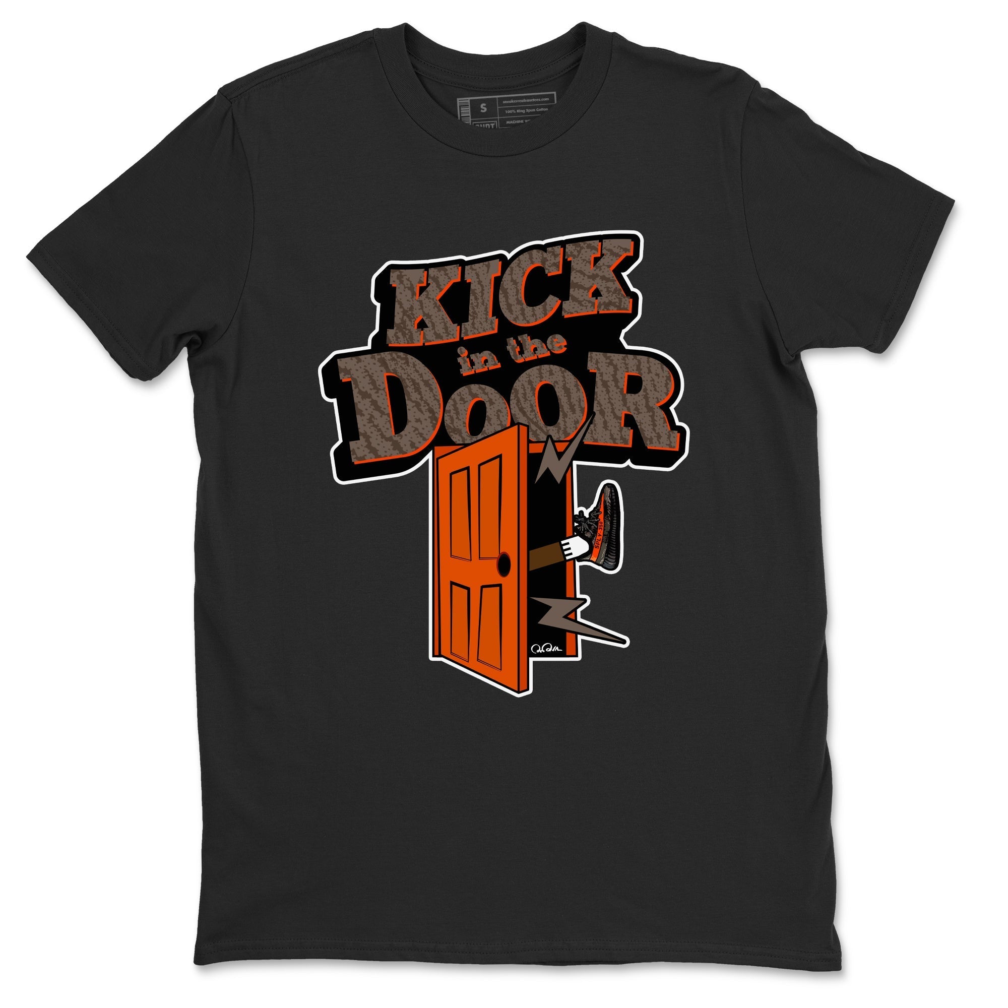 Kick In The Door snkmatch Tee - Yeezy 350 Carbon Beluga