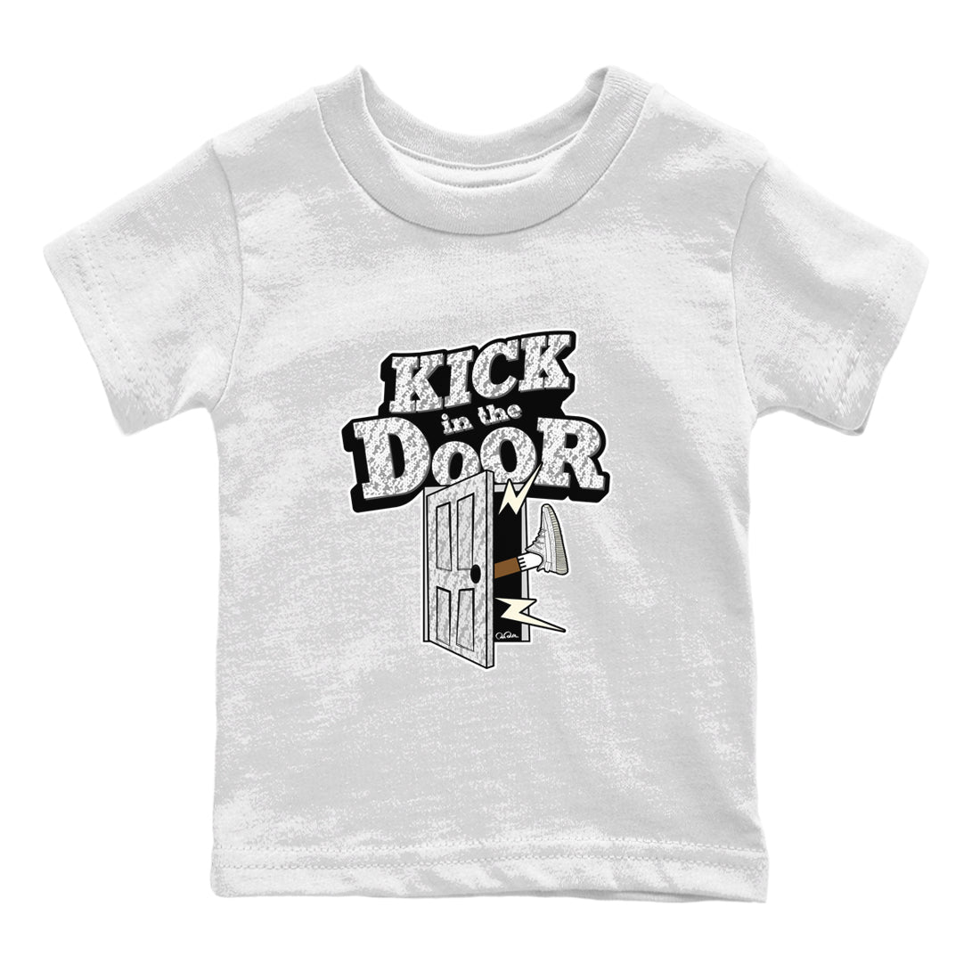 Kick In The Door snkmatch Tee Kids - Yeezy 350 Static
