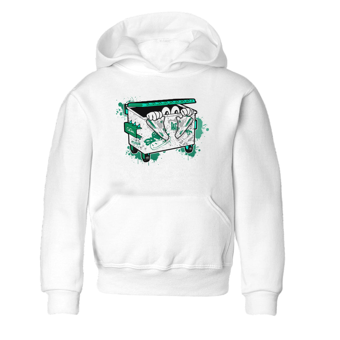 Kick Trash snkmatch Tees Kids - Air Jordan 4 Oxidized Green