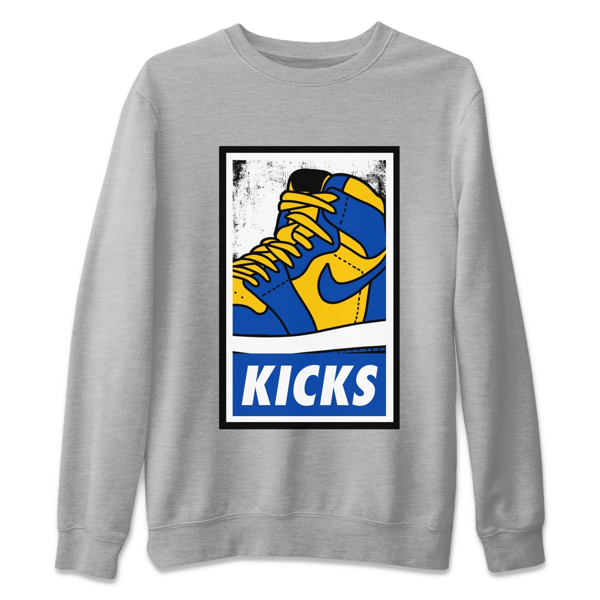KICKS Unisex Tops - Air Jordan 1 Game Royal Varsity Maize