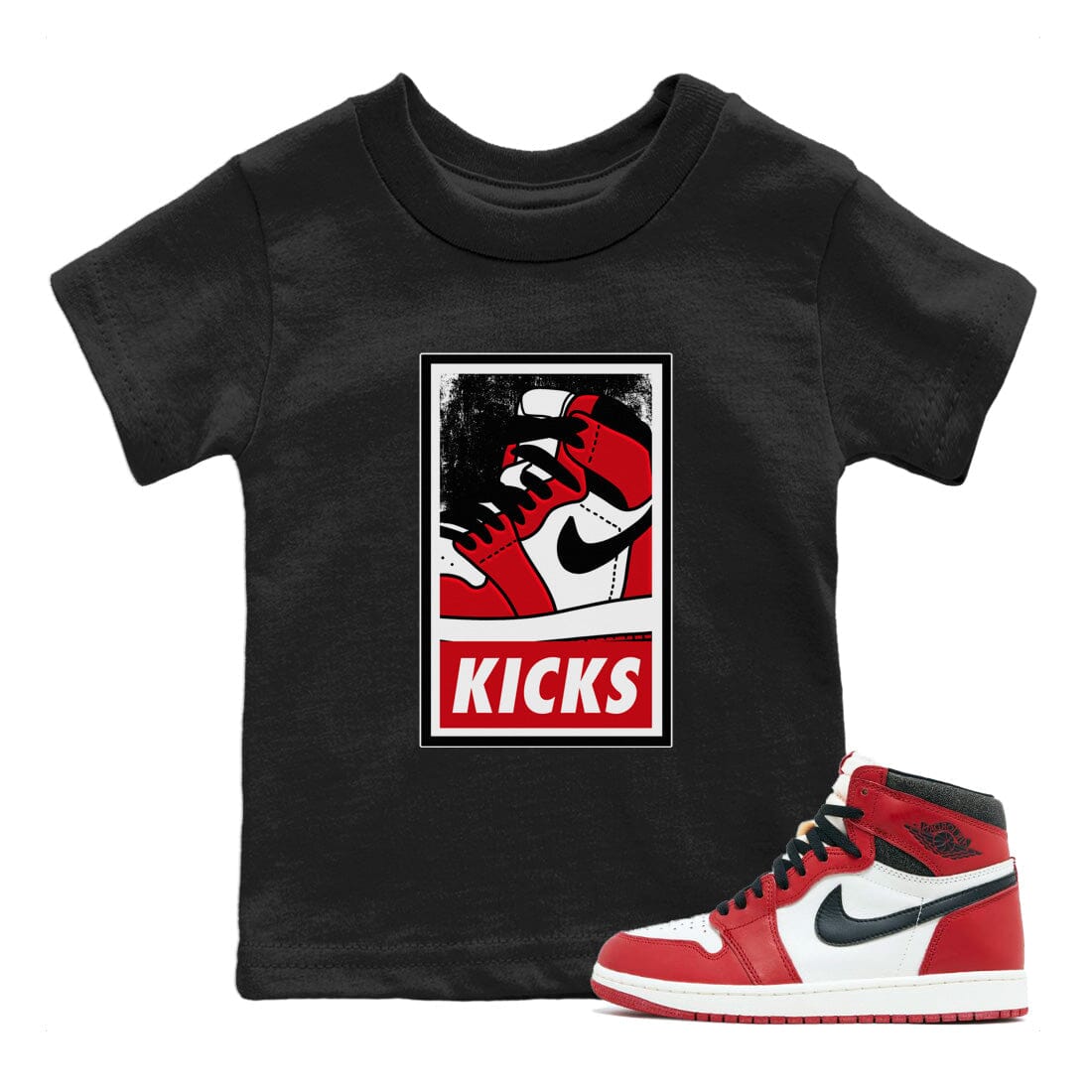 KICKS Kids Tops - Air Jordan 1 Lost & Found