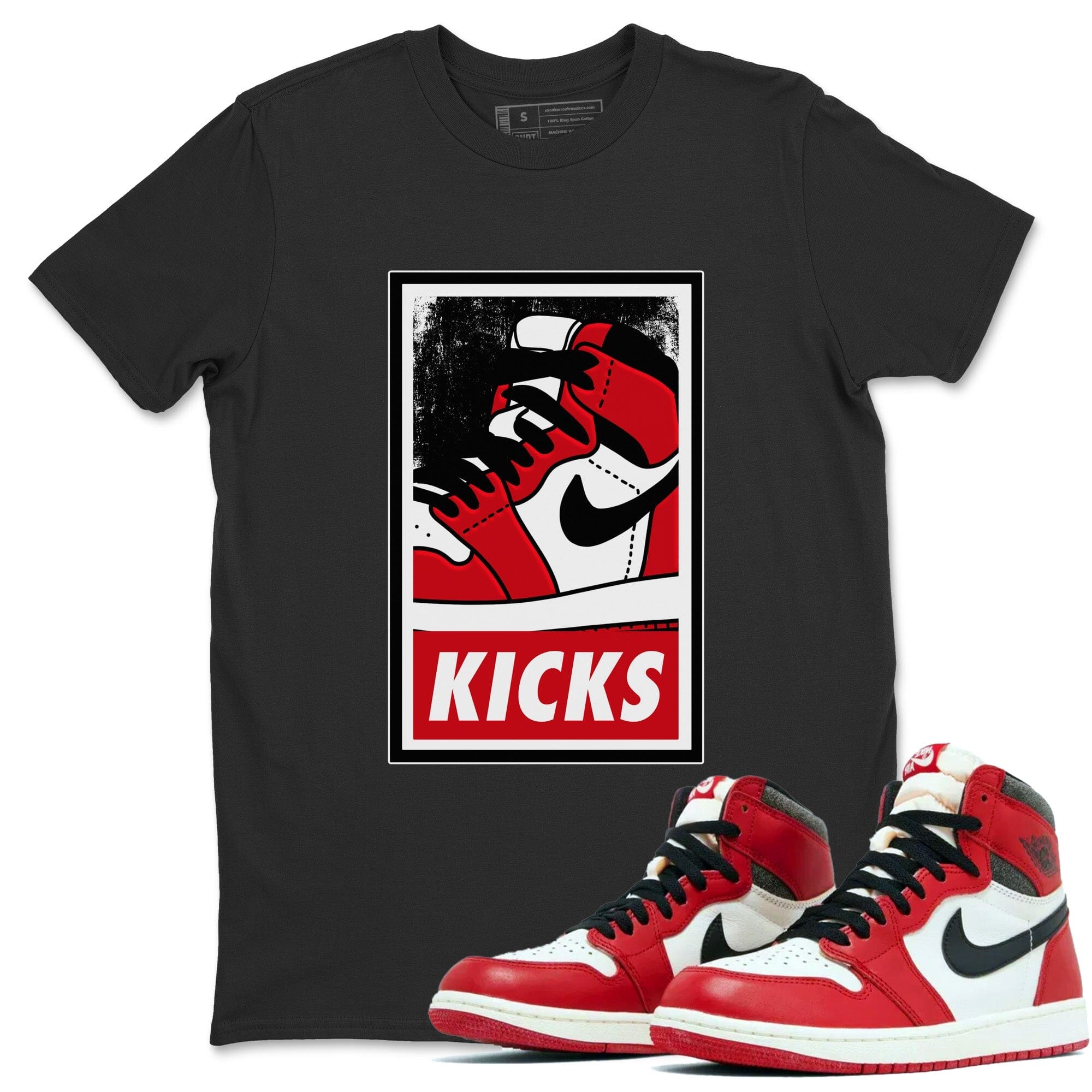 KICKS Unisex Tops - Air Jordan 1 Lost & Found