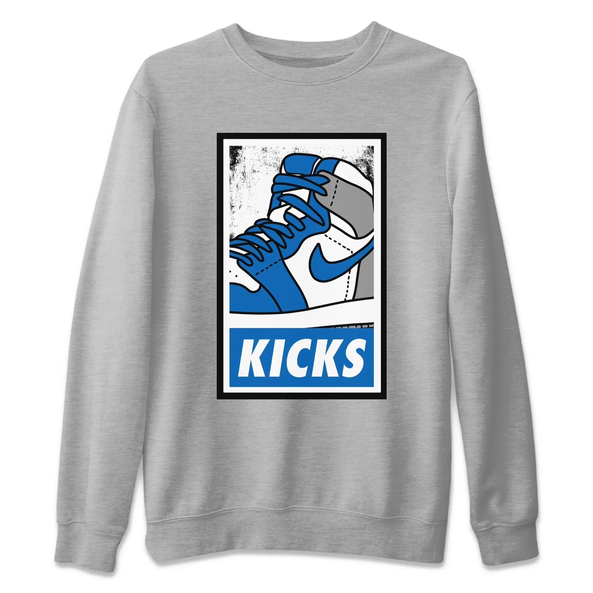 KICKS Unisex Tops - Air Jordan 1 True Blue