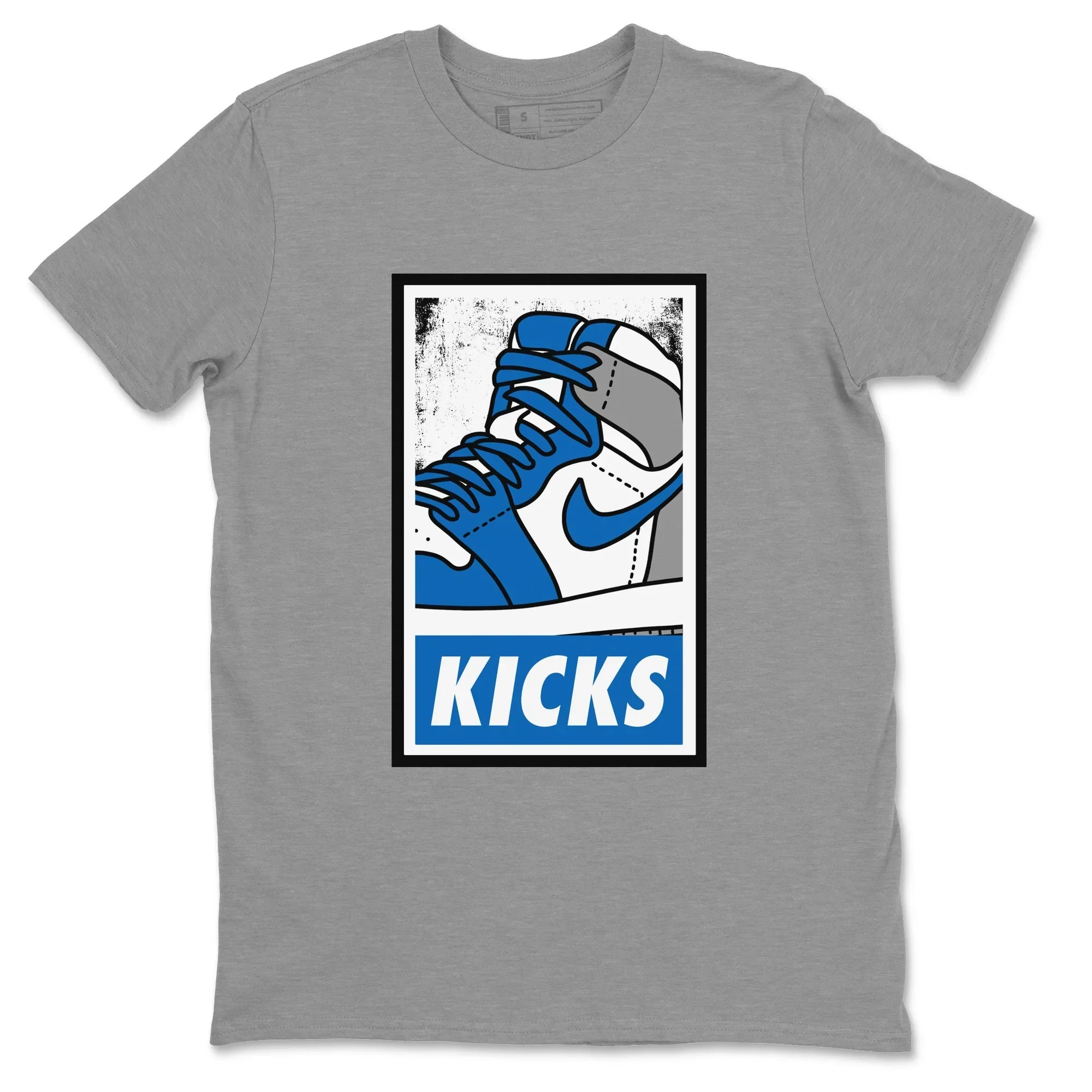 KICKS Unisex Tops - Air Jordan 1 True Blue