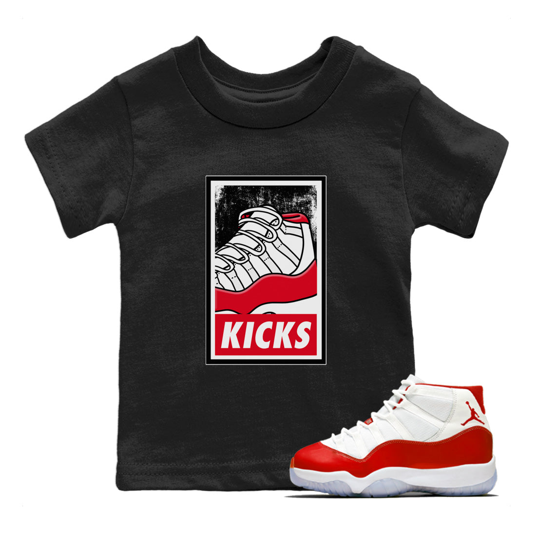 KICKS Kids Tops - Air Jordan 11 Cherry