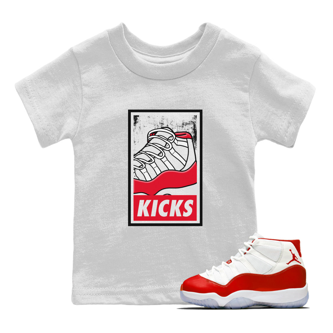 KICKS Kids Tops - Air Jordan 11 Cherry