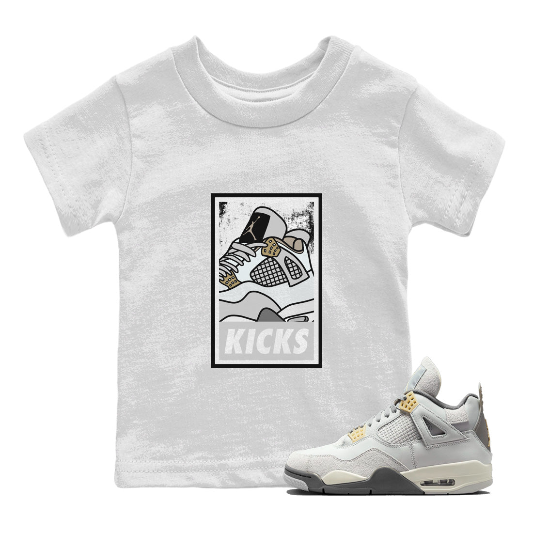 KICKS Kids Tops - Air Jordan 4 Craft