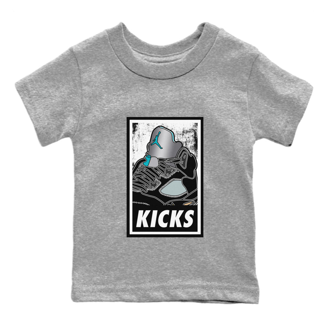 KICKS Kids Tops - Air Jordan 5 Aqua