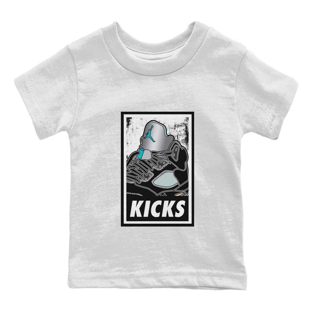 KICKS Kids Tops - Air Jordan 5 Aqua