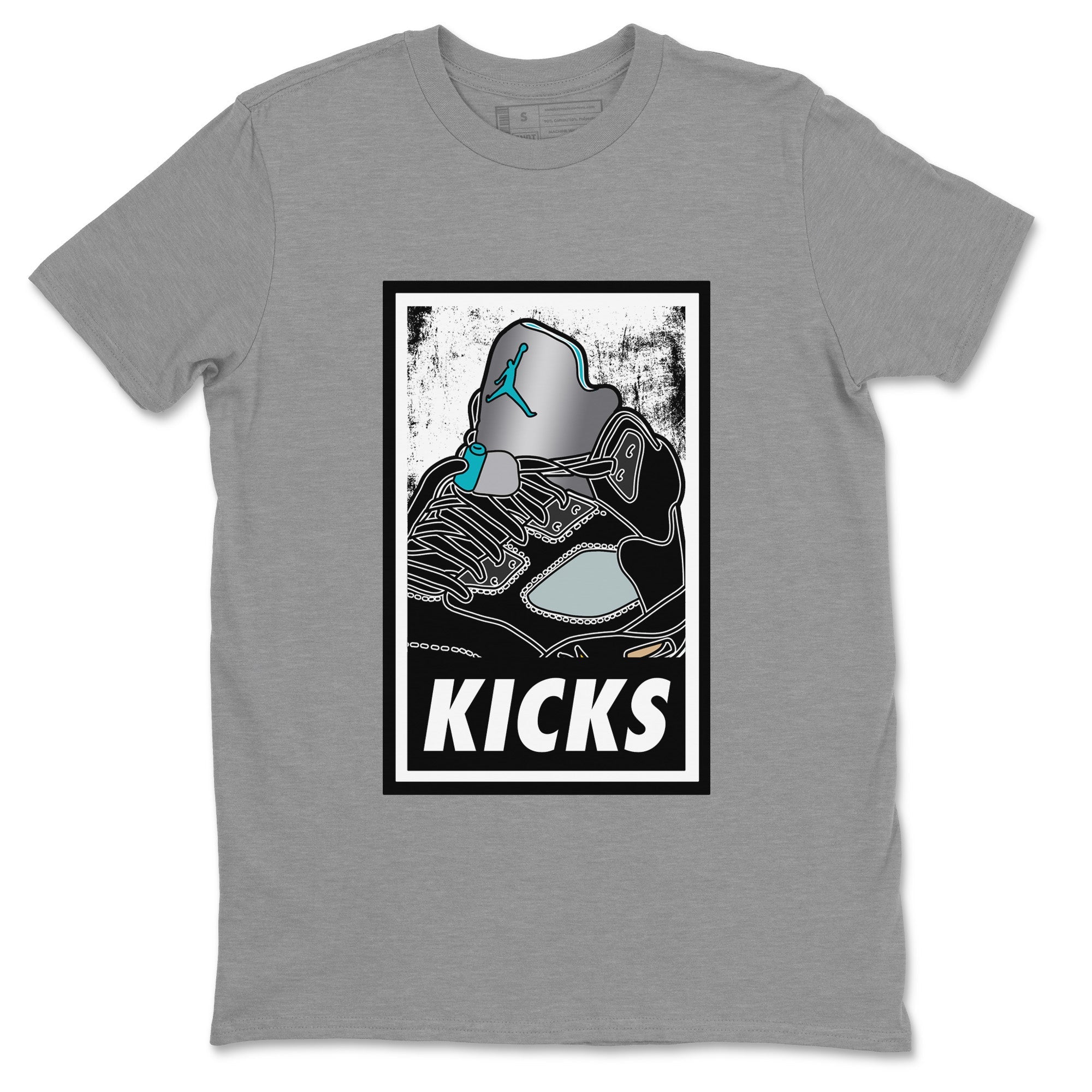 KICKS Unisex Tops - Air Jordan 5 Aqua