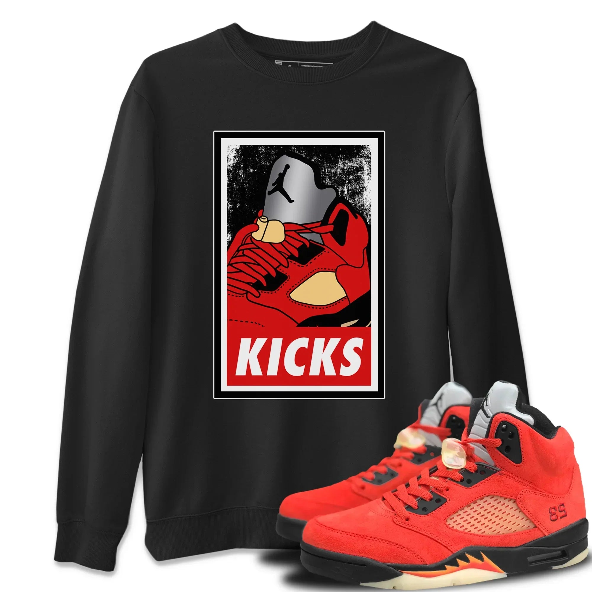 KICKS Unisex Tops - Air Jordan 5 Mars For Her