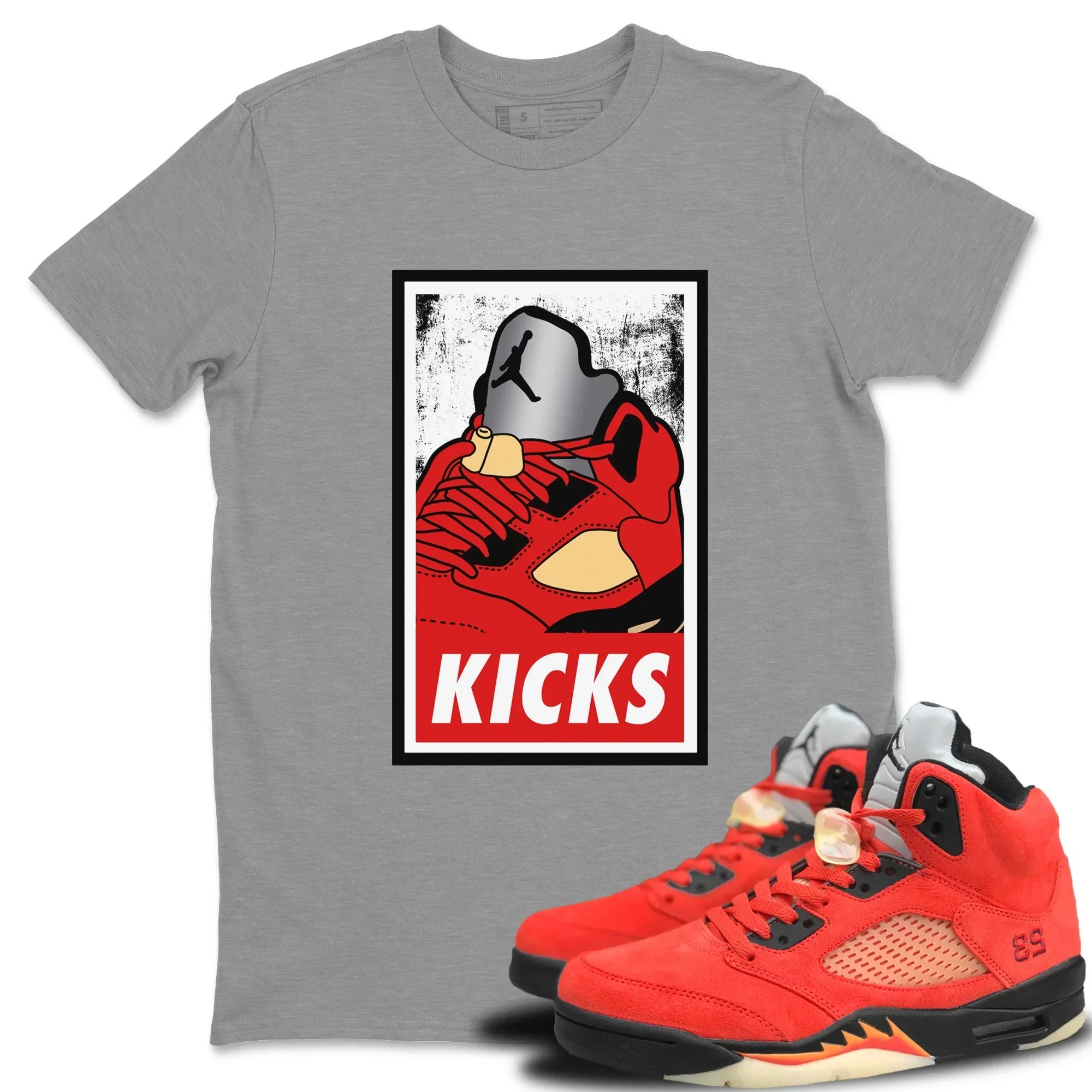 KICKS Unisex Tops - Air Jordan 5 Mars For Her