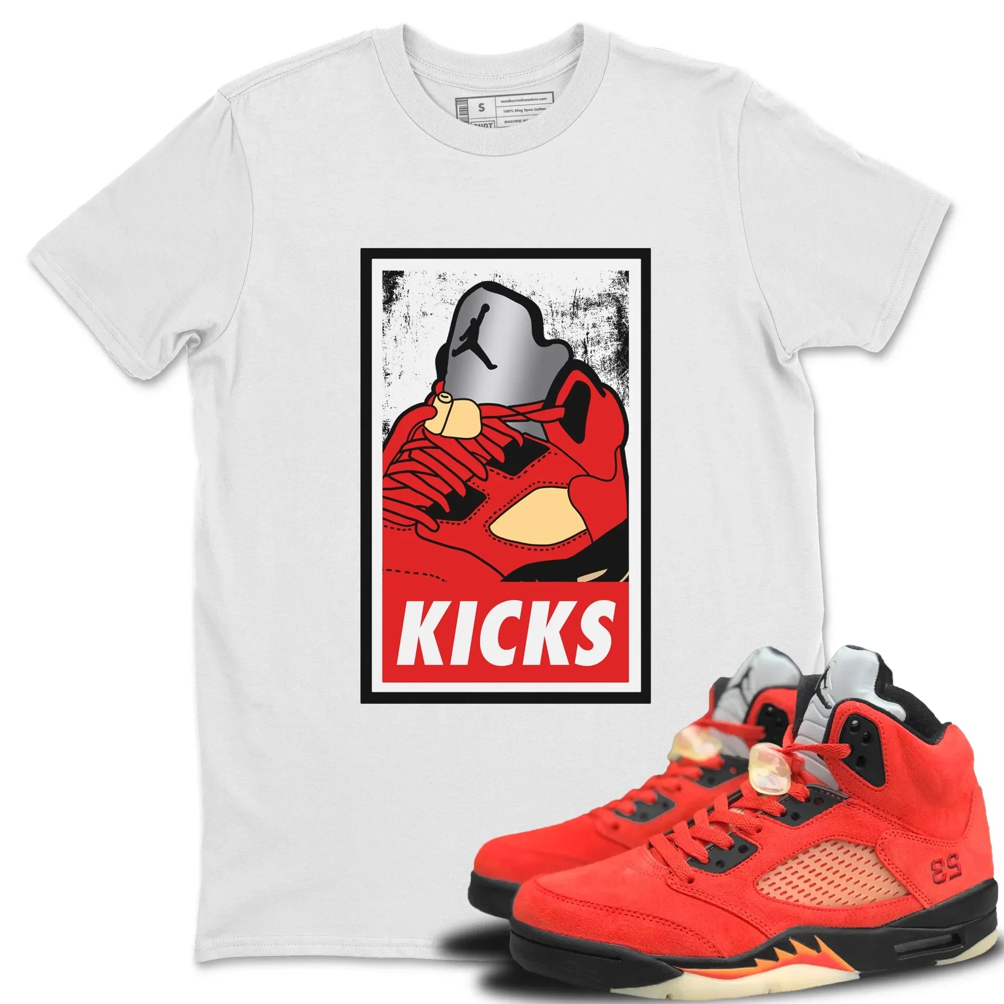 KICKS Unisex Tops - Air Jordan 5 Mars For Her