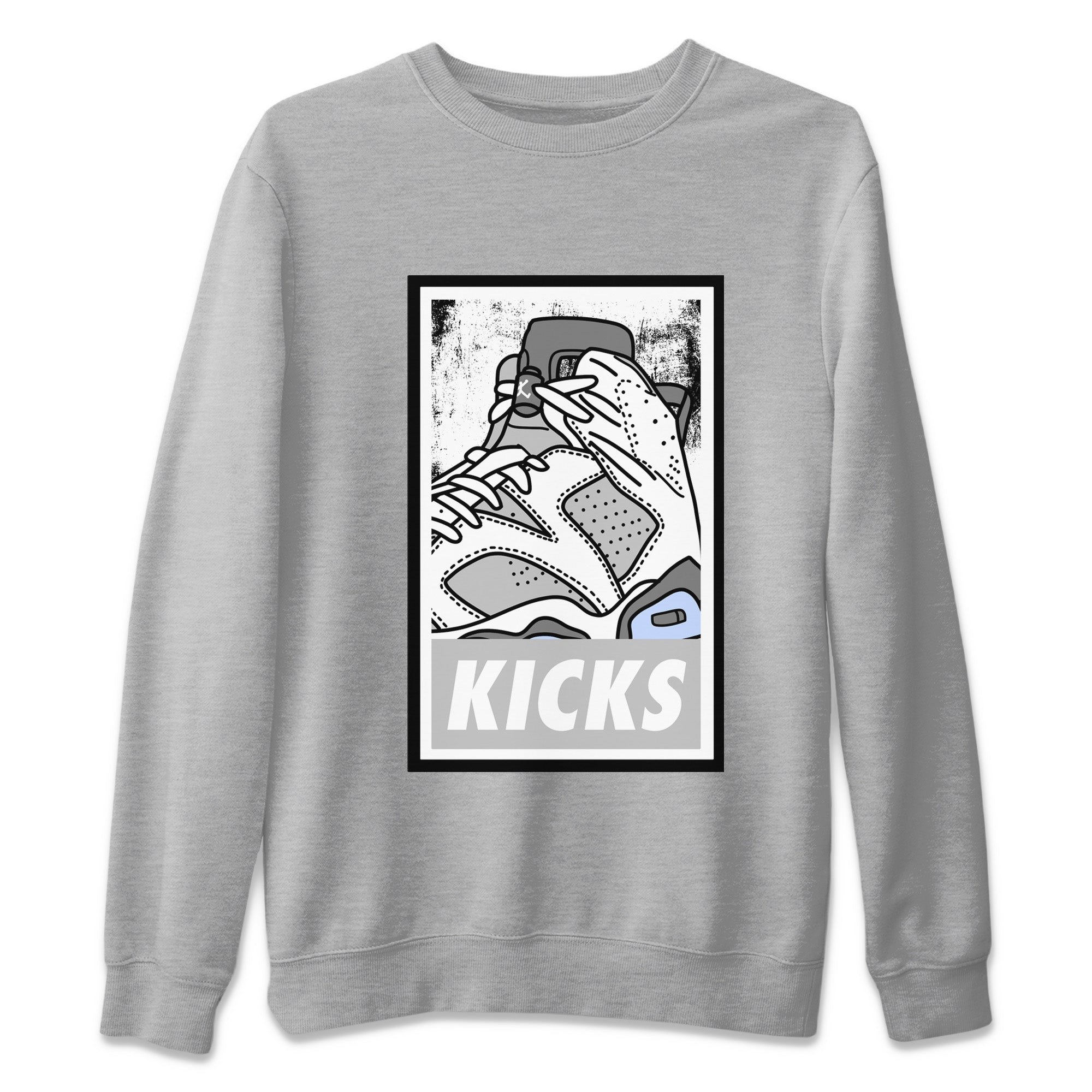 KICKS Unisex Tops - Air Jordan 6 Cool Grey