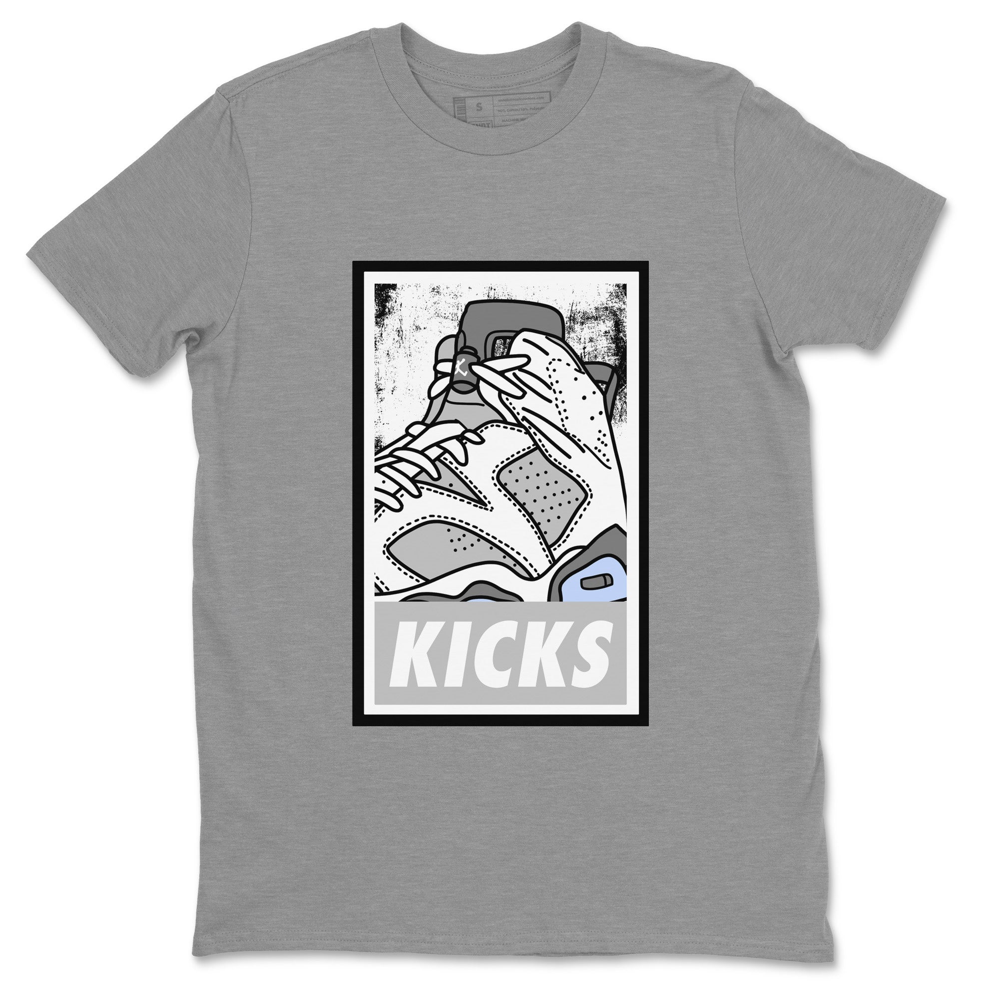 KICKS Unisex Tops - Air Jordan 6 Cool Grey