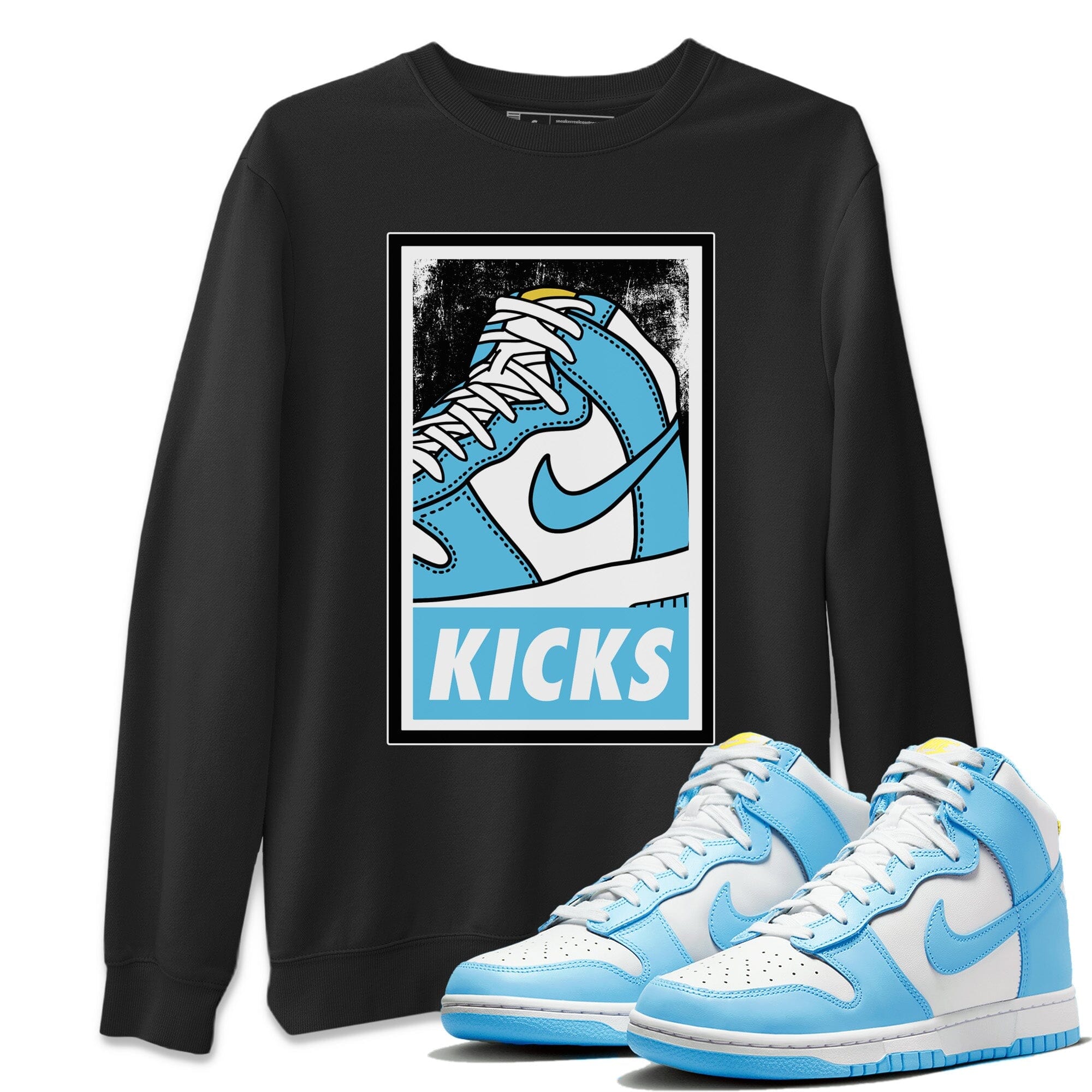 KICKS Unisex Tops - Dunk Blue Chill