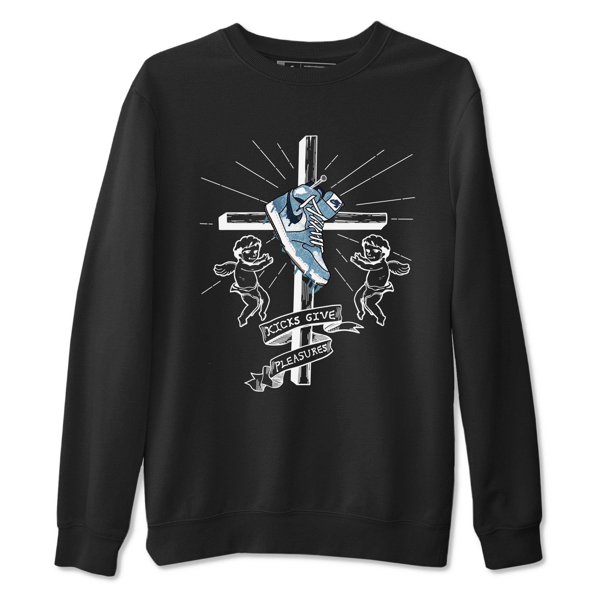 Kicks Give Pleasures snkmatch Tees - Air Jordan 1 Denim 2024