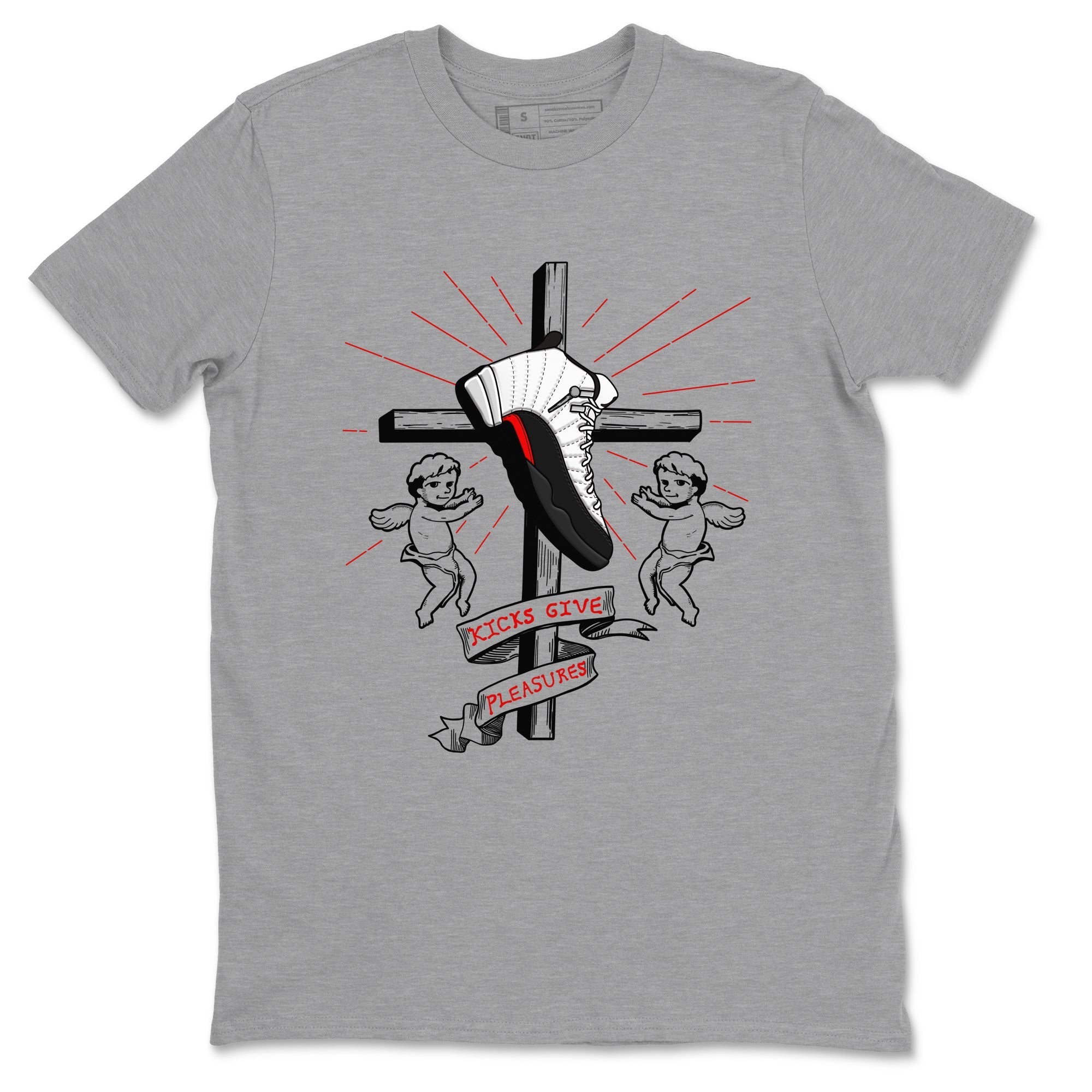 Kicks Give Pleasures snkmatch Tees - Air Jordan 12 Taxi Flip