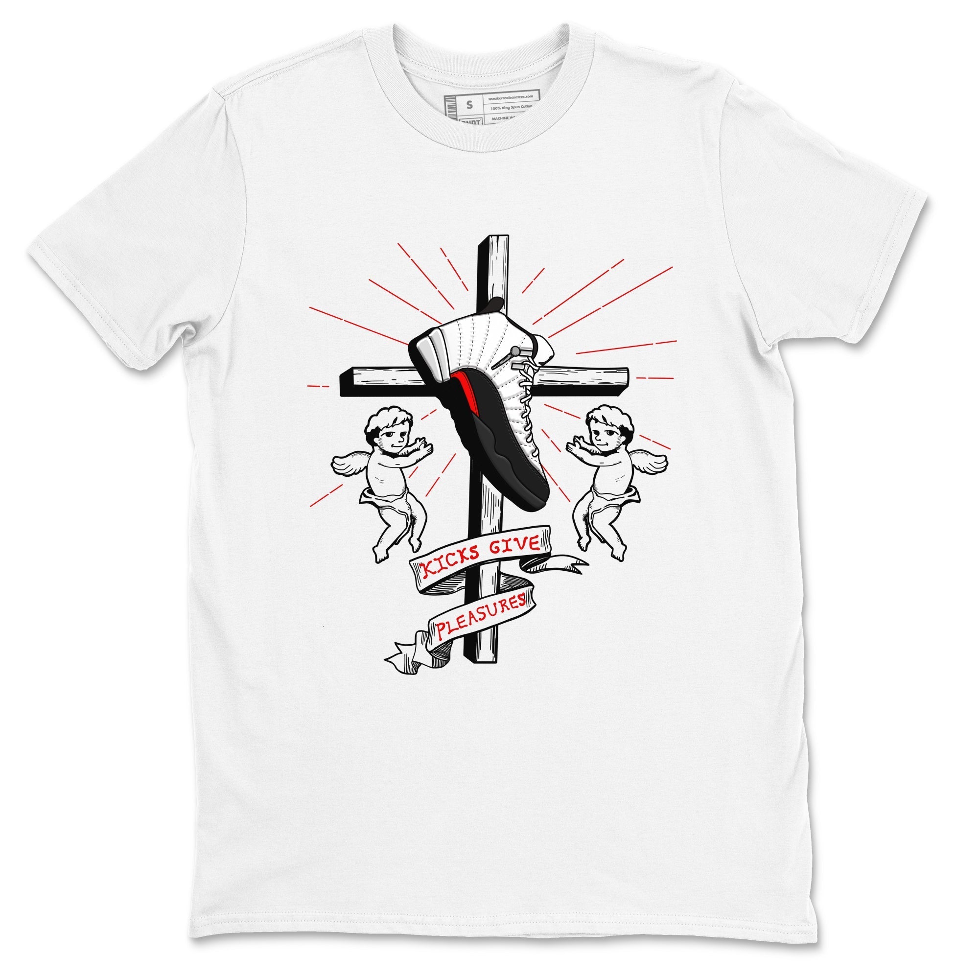 Kicks Give Pleasures snkmatch Tees - Air Jordan 12 Taxi Flip