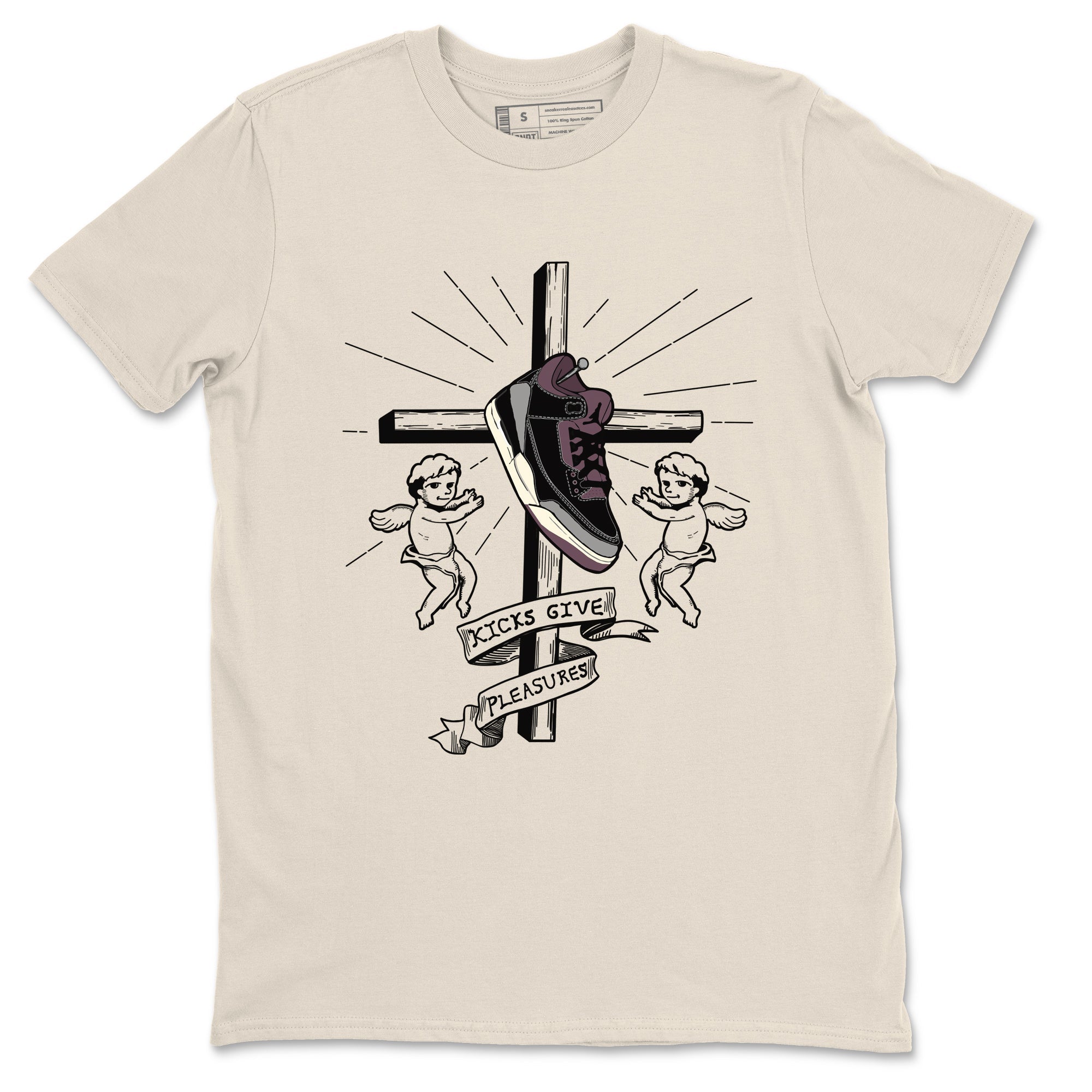 Kicks Give Pleasures snkmatch Tees - Air Jordan 3 A Ma Maniere x Black
