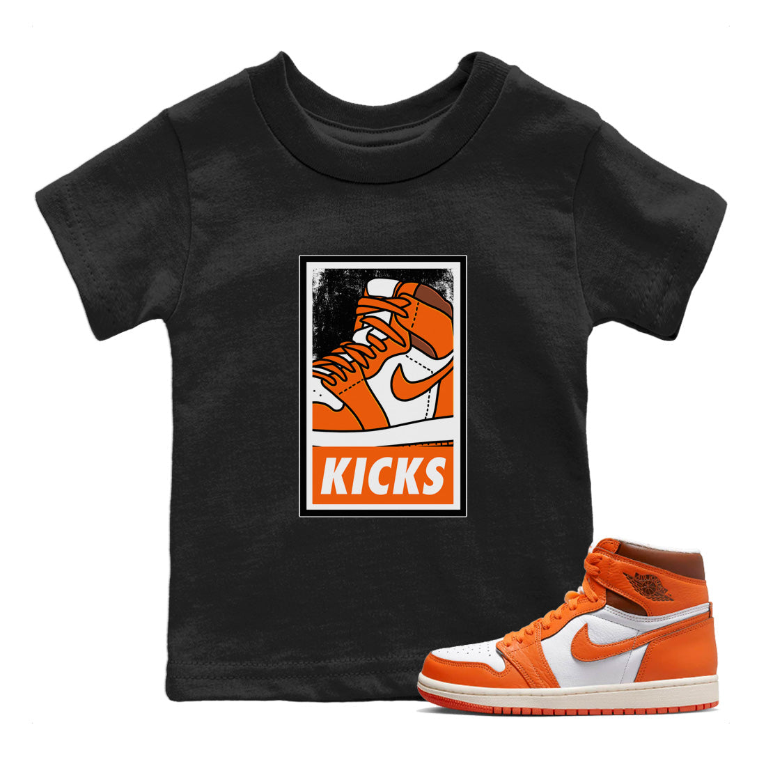 KICKS Kids Tops - Air Jordan 1 Starfish