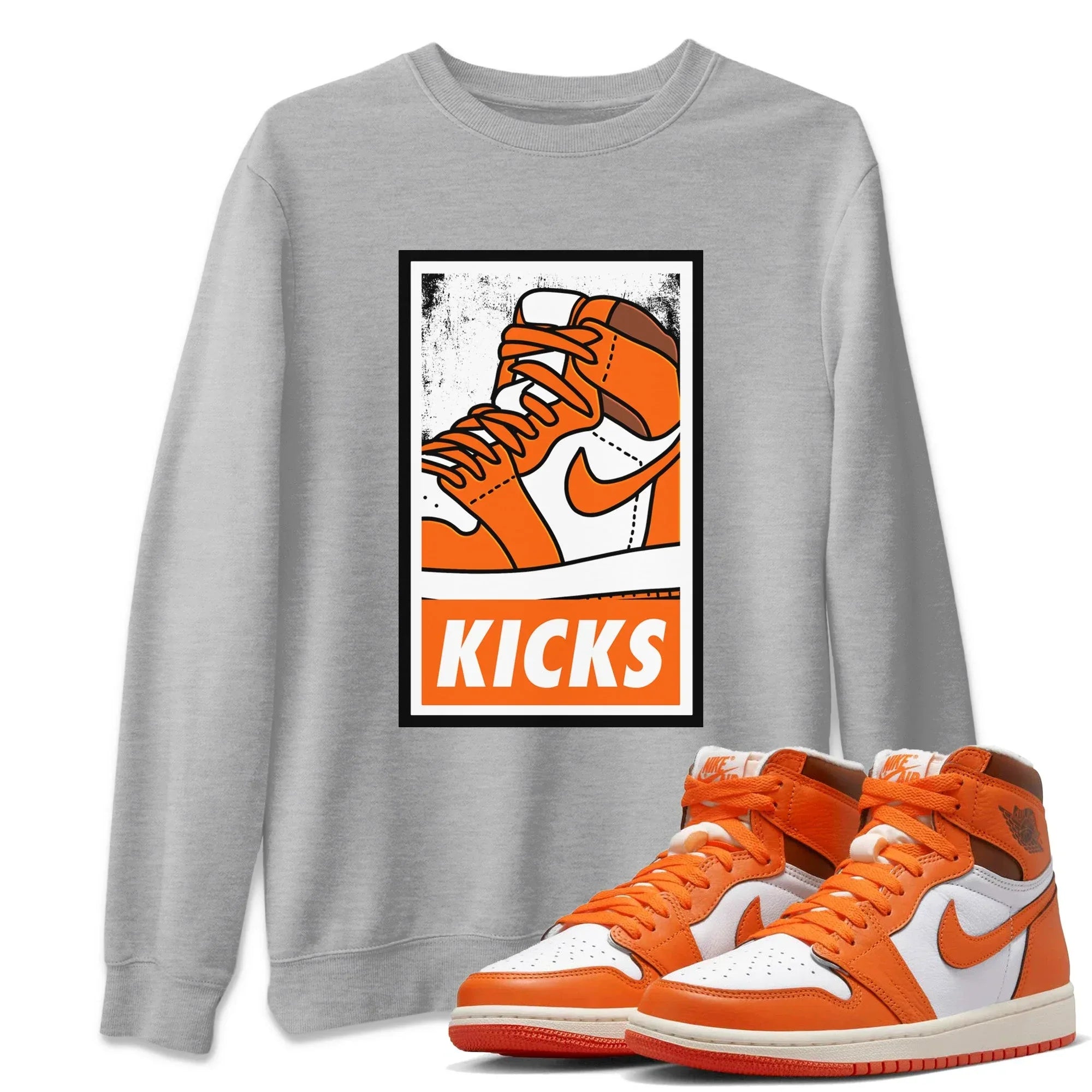 KICKS Unisex Tops - Air Jordan 1 Starfish