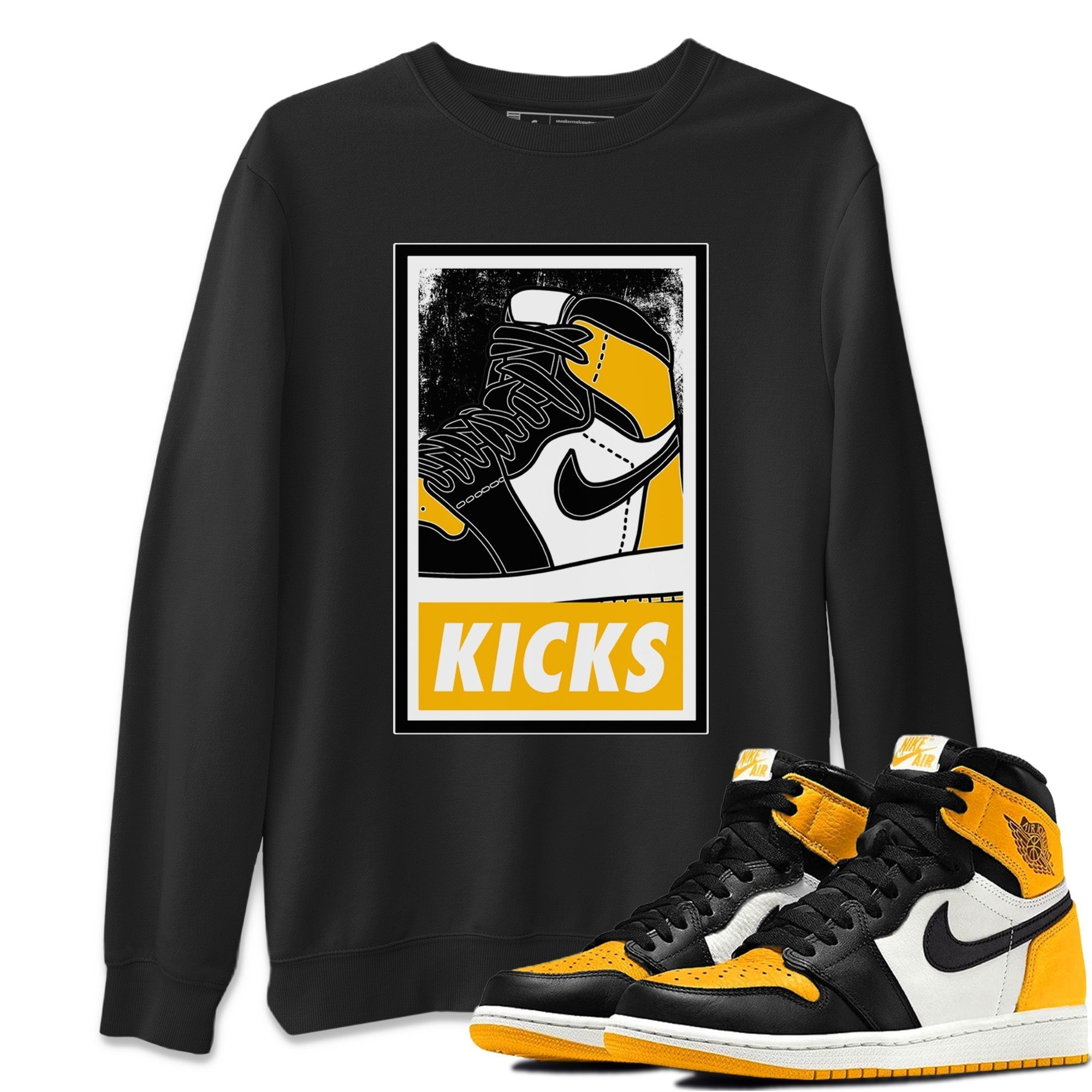KICKS Unisex Tops - Air Jordan 1 Taxi