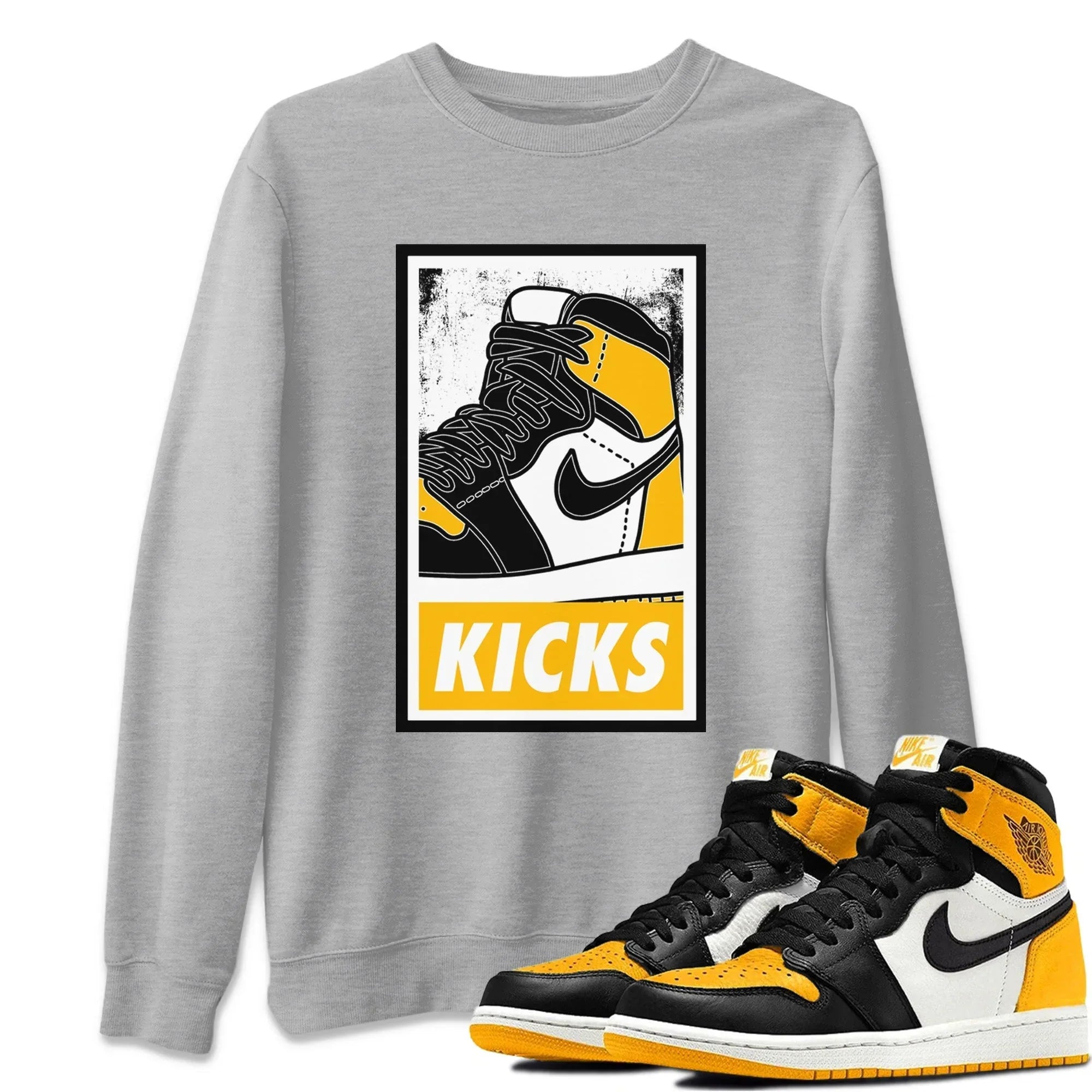 KICKS Unisex Tops - Air Jordan 1 Taxi