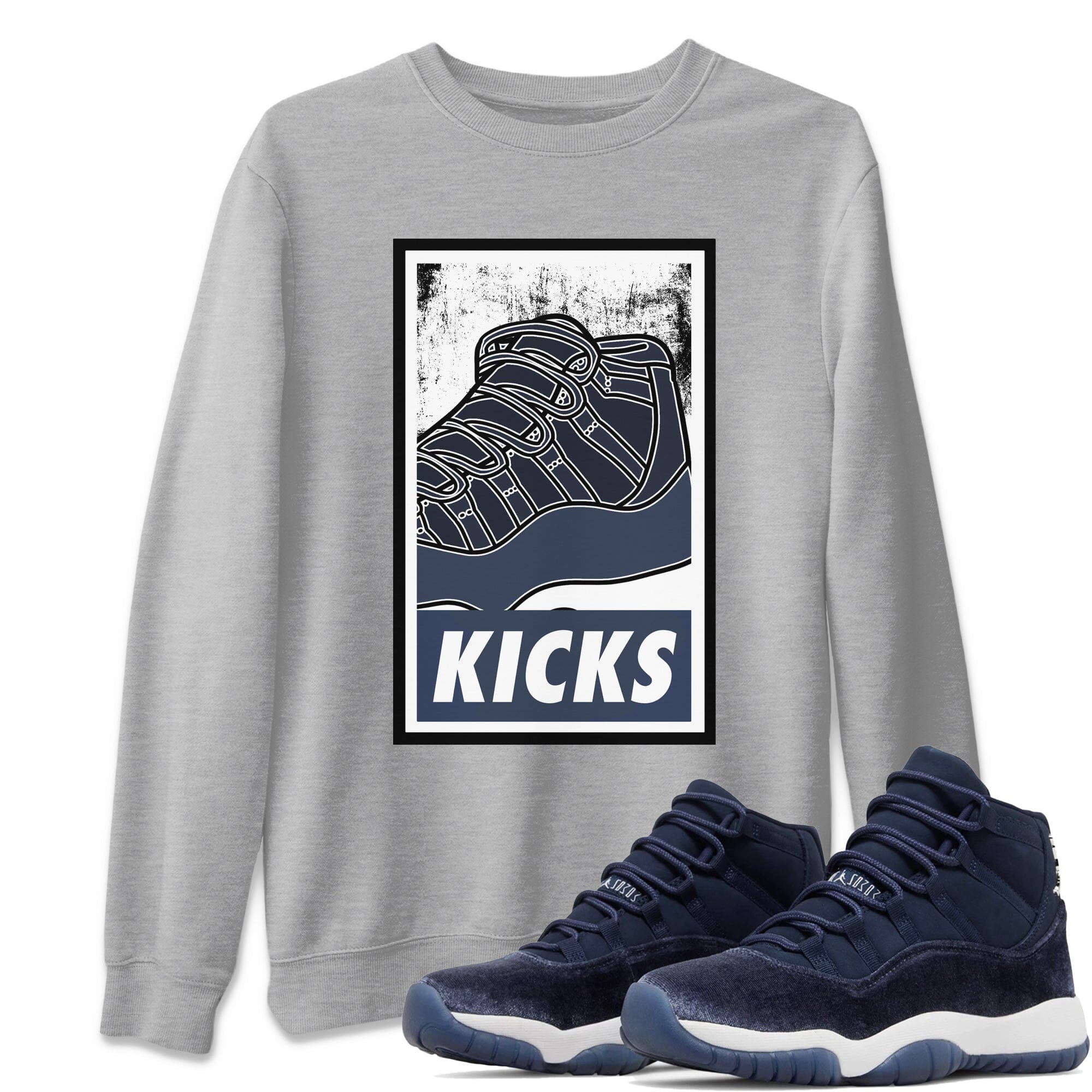 KICKS Unisex Tops - Air Jordan 11 Midnight Navy