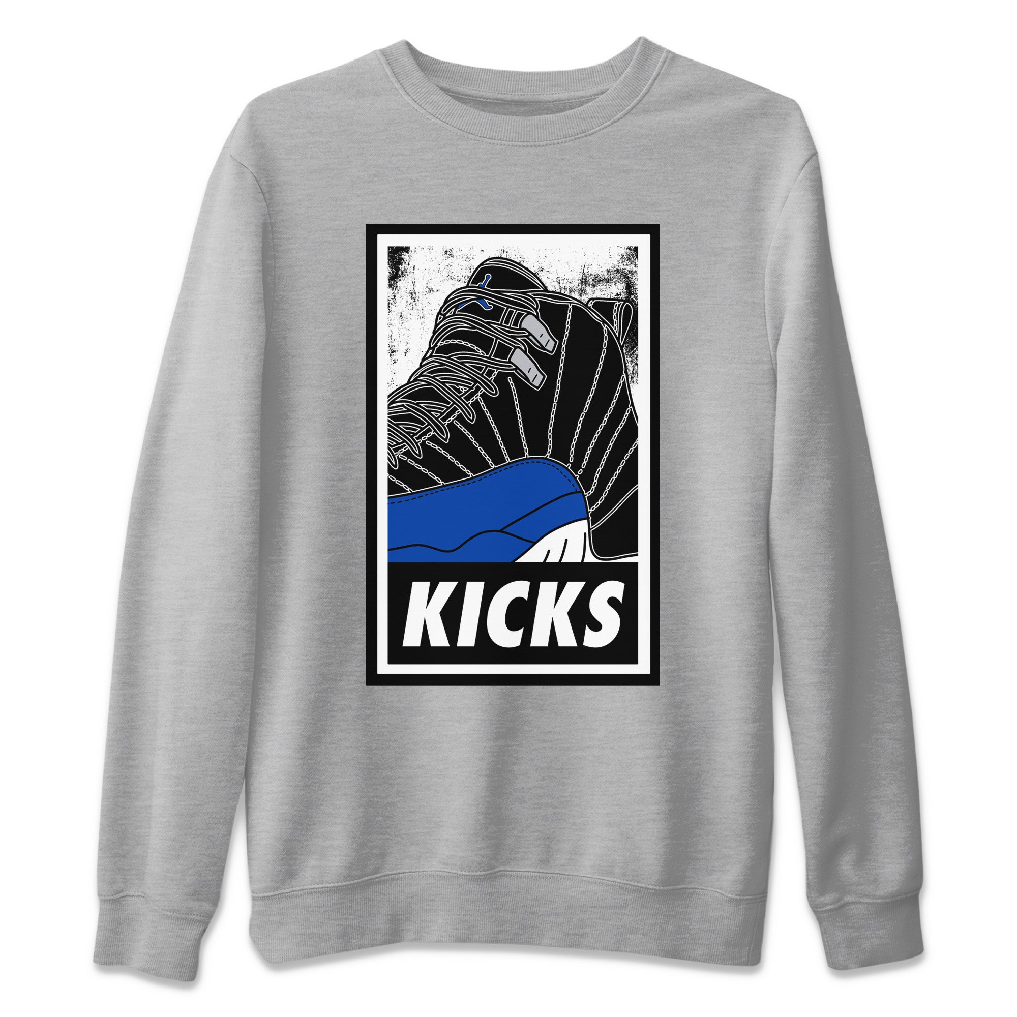 KICKS Unisex Tops - Air Jordan 12 Hyper Royal