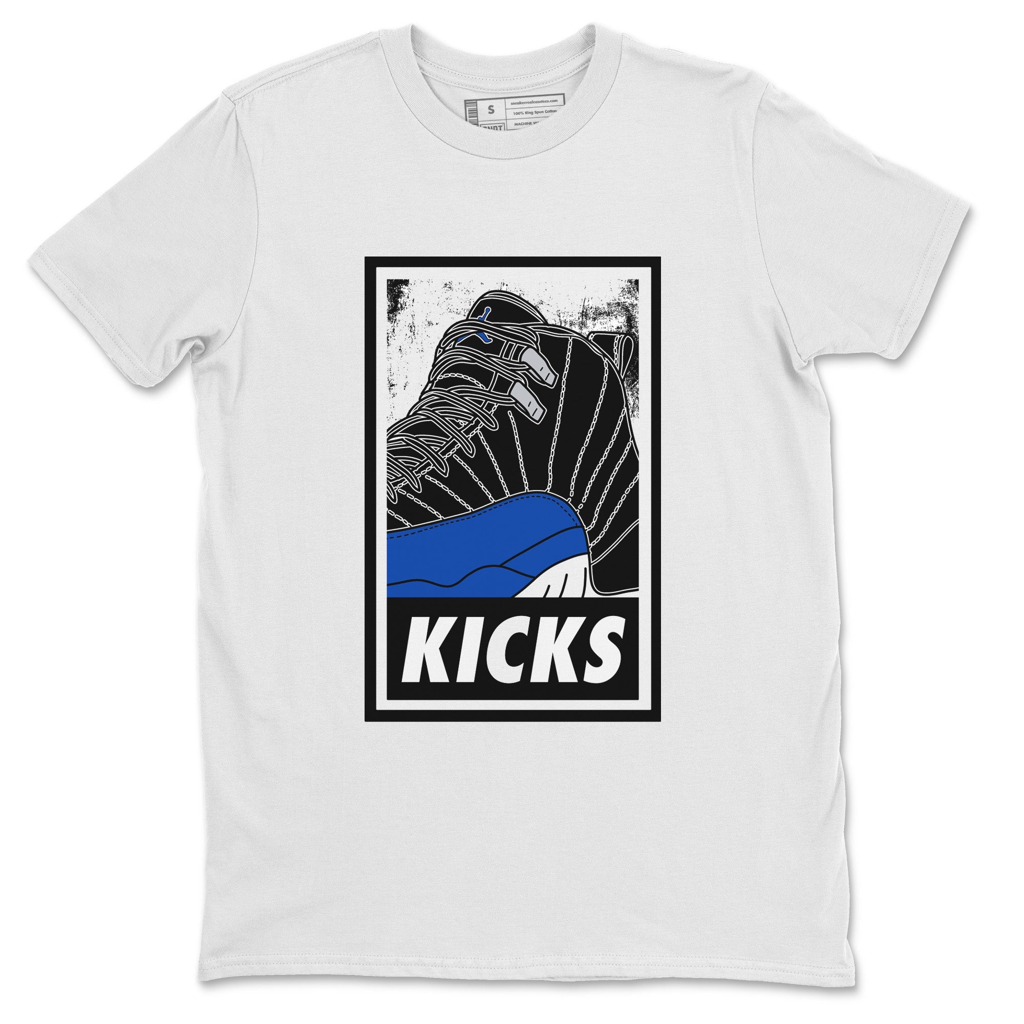 KICKS Unisex Tops - Air Jordan 12 Hyper Royal