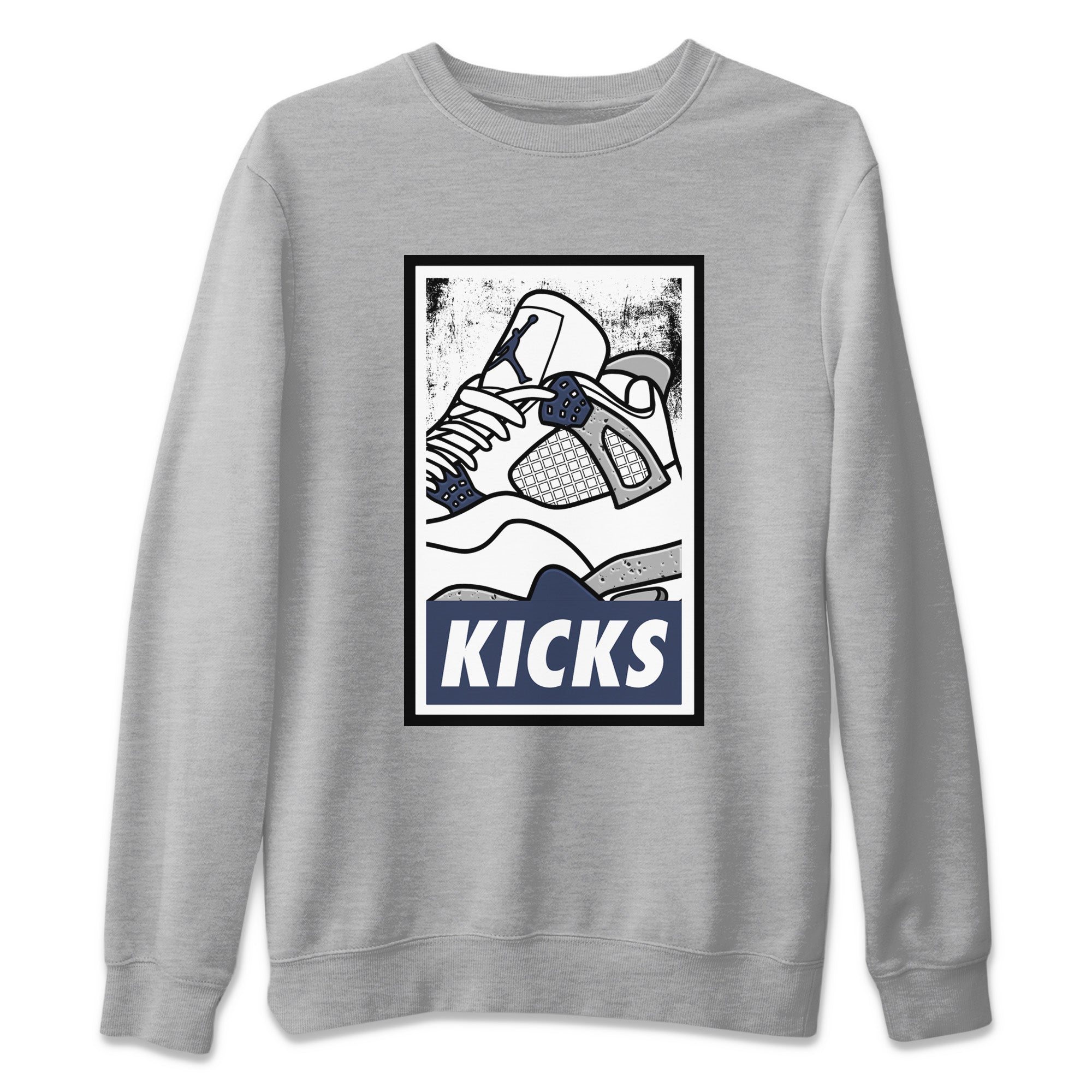 KICKS Unisex Tops - Air Jordan 4 Midnight Navy