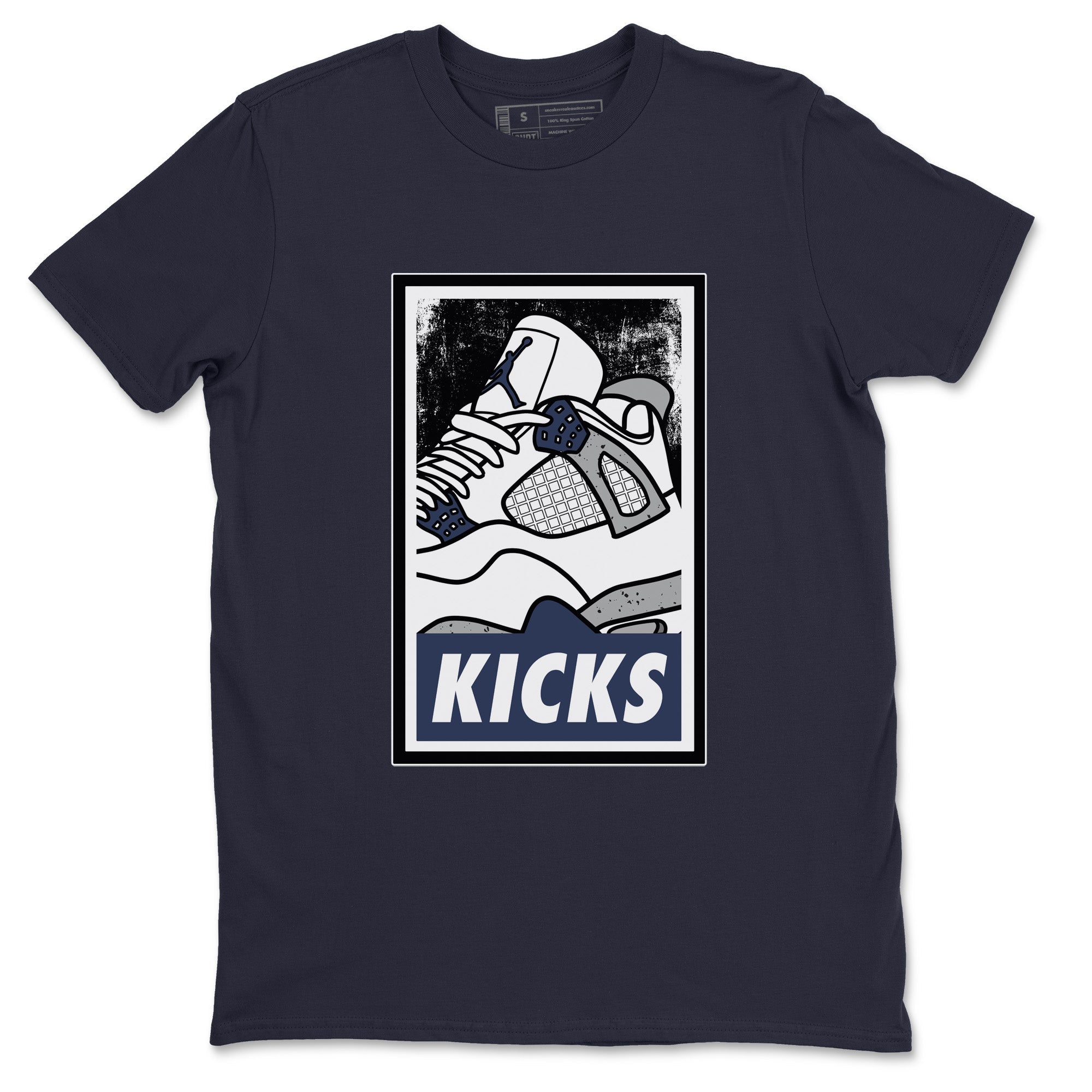 KICKS Unisex Tops - Air Jordan 4 Midnight Navy