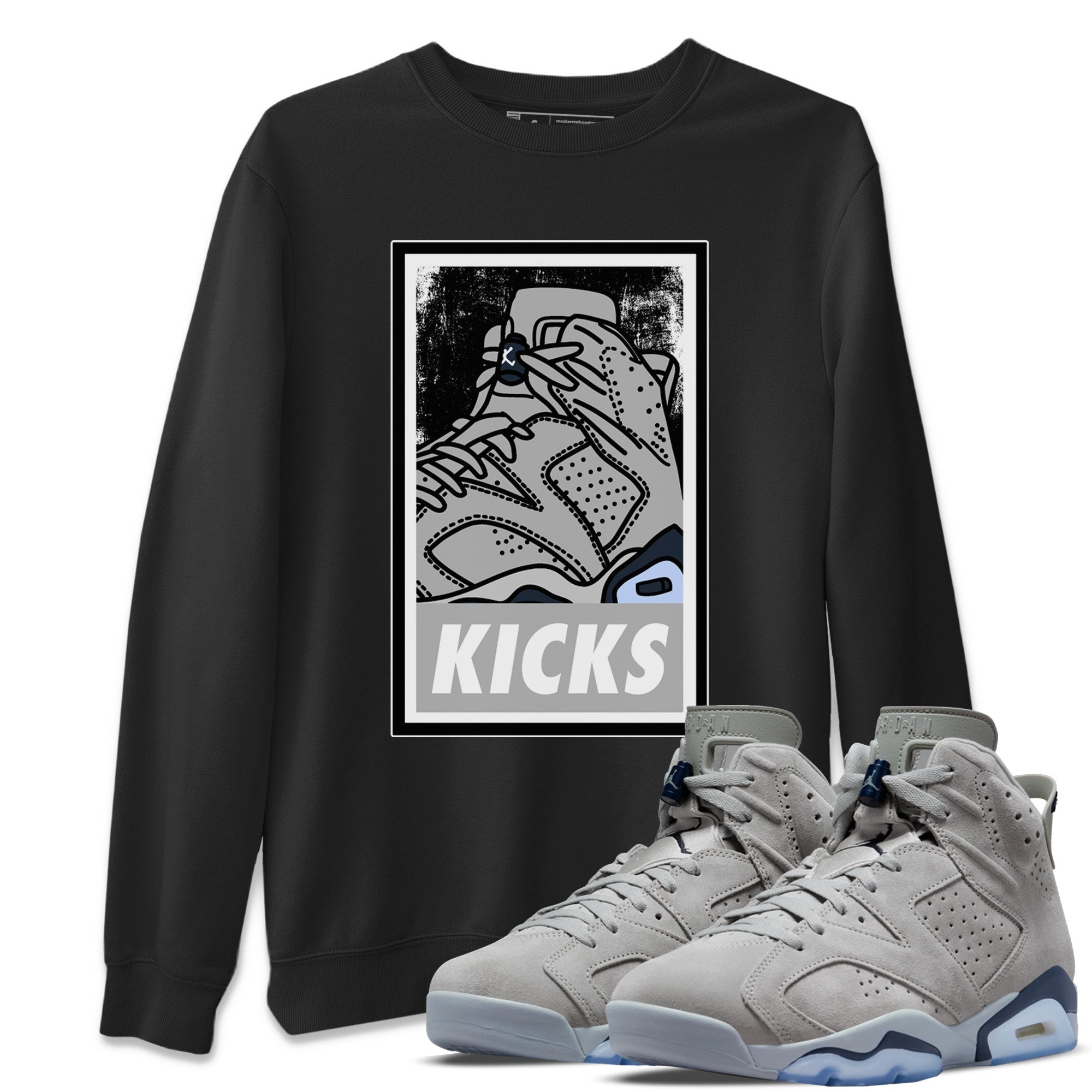 KICKS Unisex Tops - Air Jordan 6 Georgetown