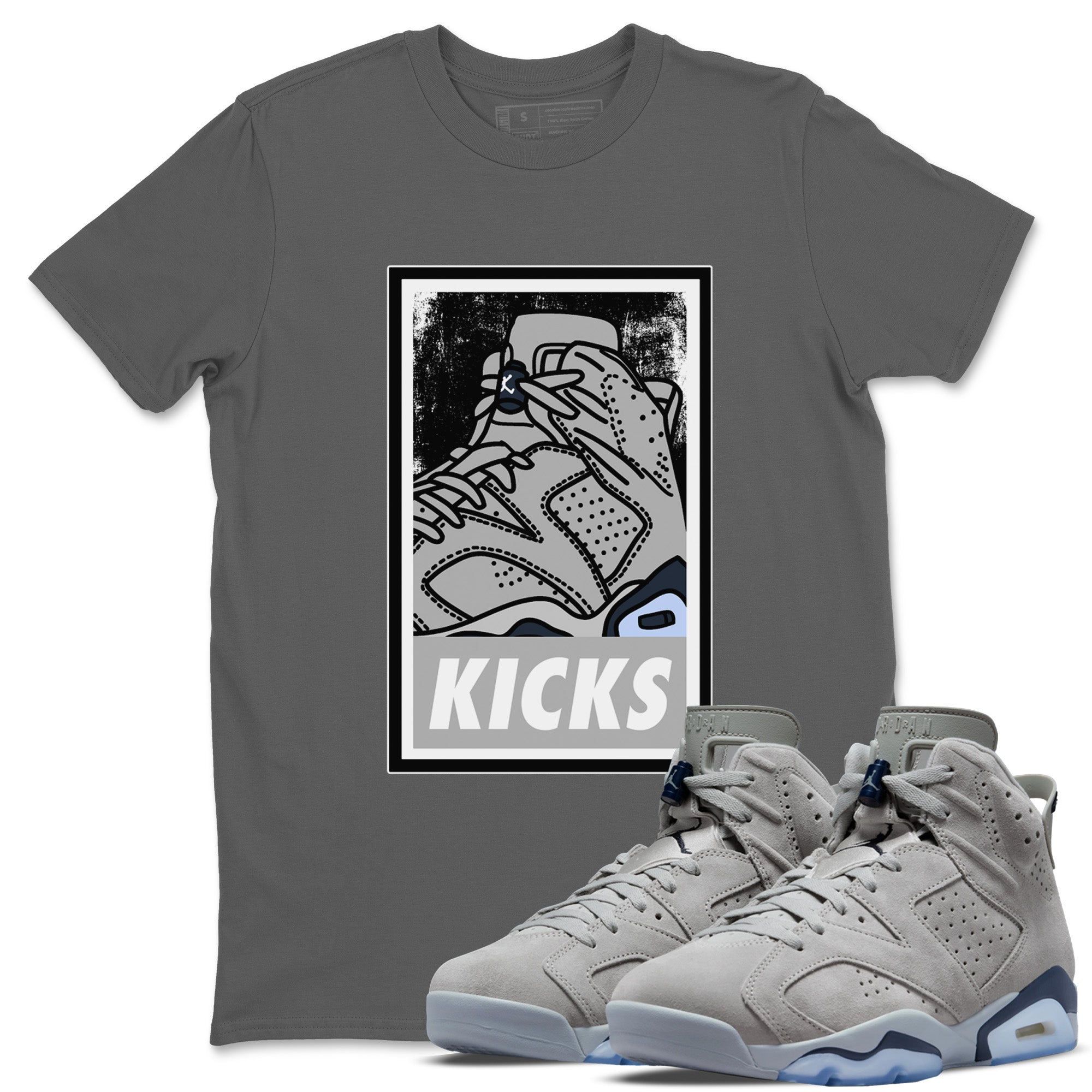KICKS Unisex Tops - Air Jordan 6 Georgetown