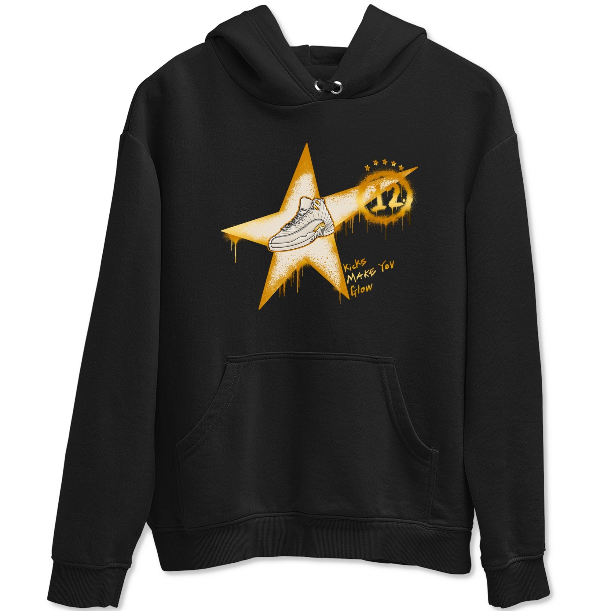 Kicks Make You Glow snkmatch Tees - Air Jordan 12 Phantom