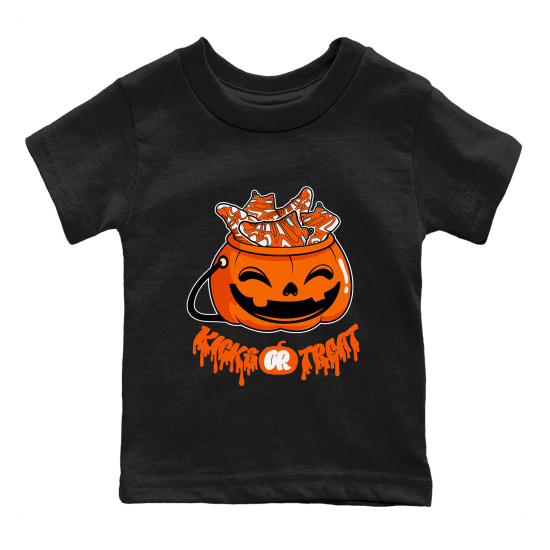 Kicks Or Treat snkmatch Tee Kids - Crazy 8 Team Orange